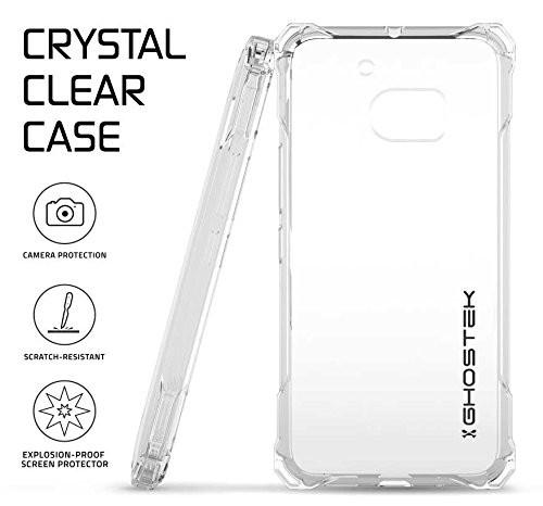 HTC 10 Case, Ghostek® Covert Clear Series Premium Slim Hybrid | w/Screen Protector | Ultra Fit - PunkCase NZ