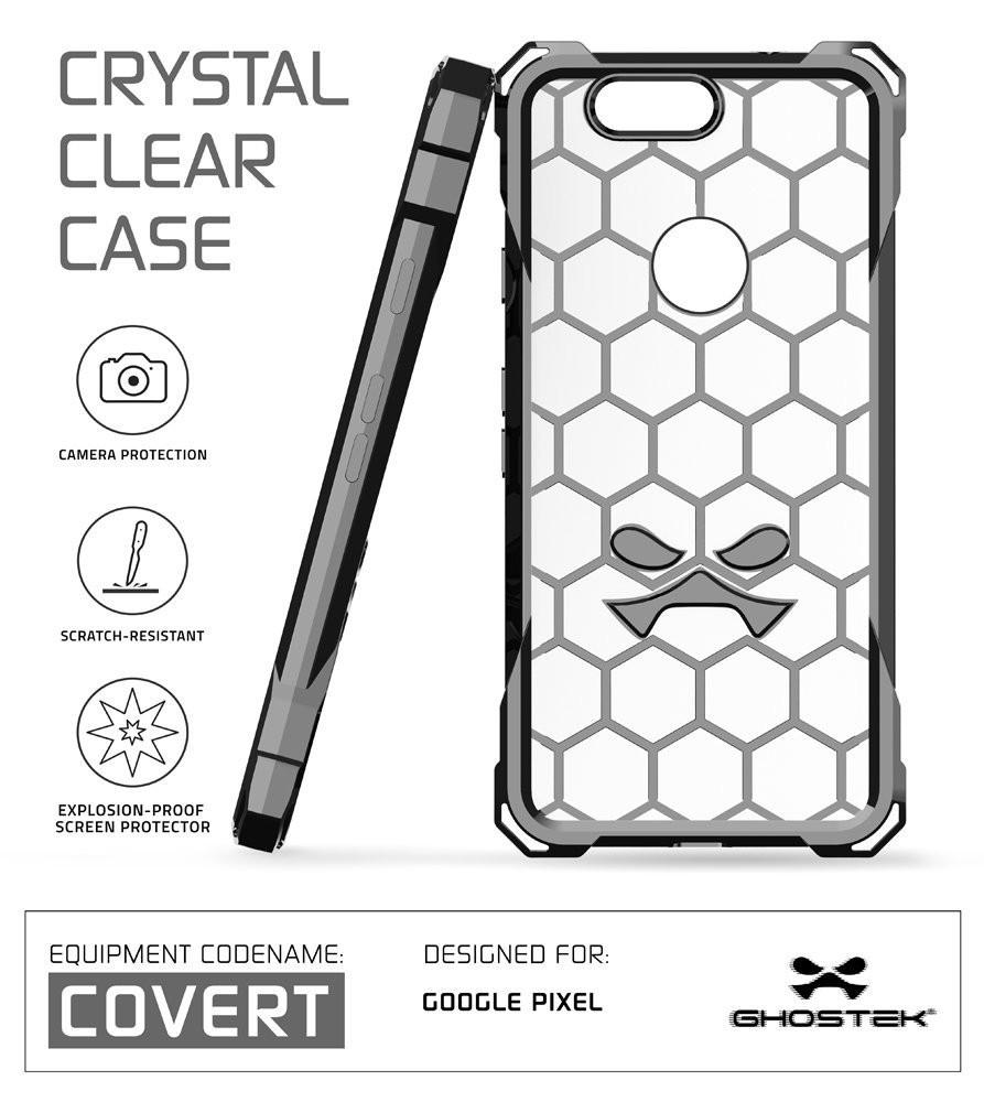 Google Pixel XL Case, Ghostek® Covert Space Grey, Premium Impact Armor | Lifetime Warranty Exchange - PunkCase NZ