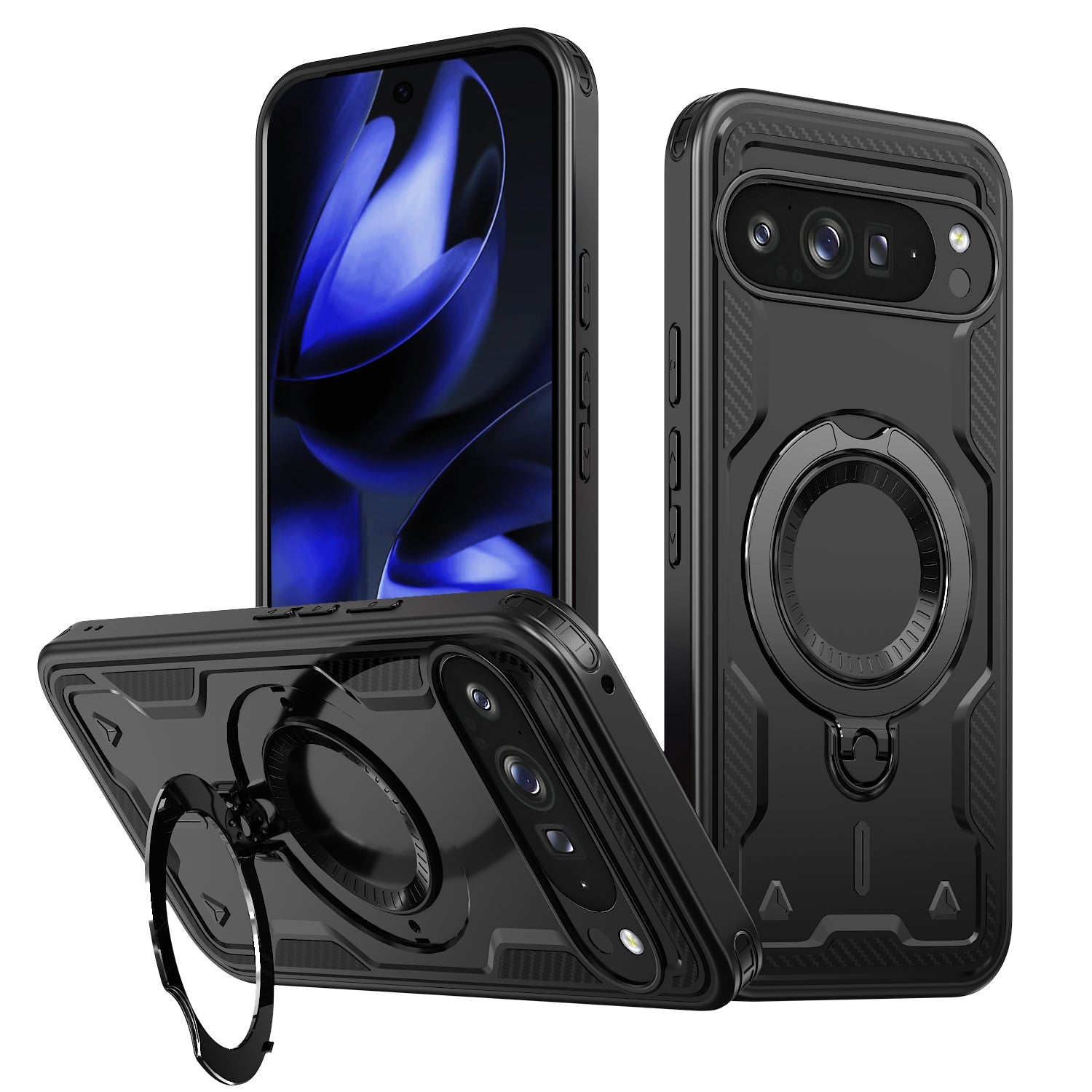Google Pixel 10 Case Magnetix 2.0 w/ Kickstand [Black]