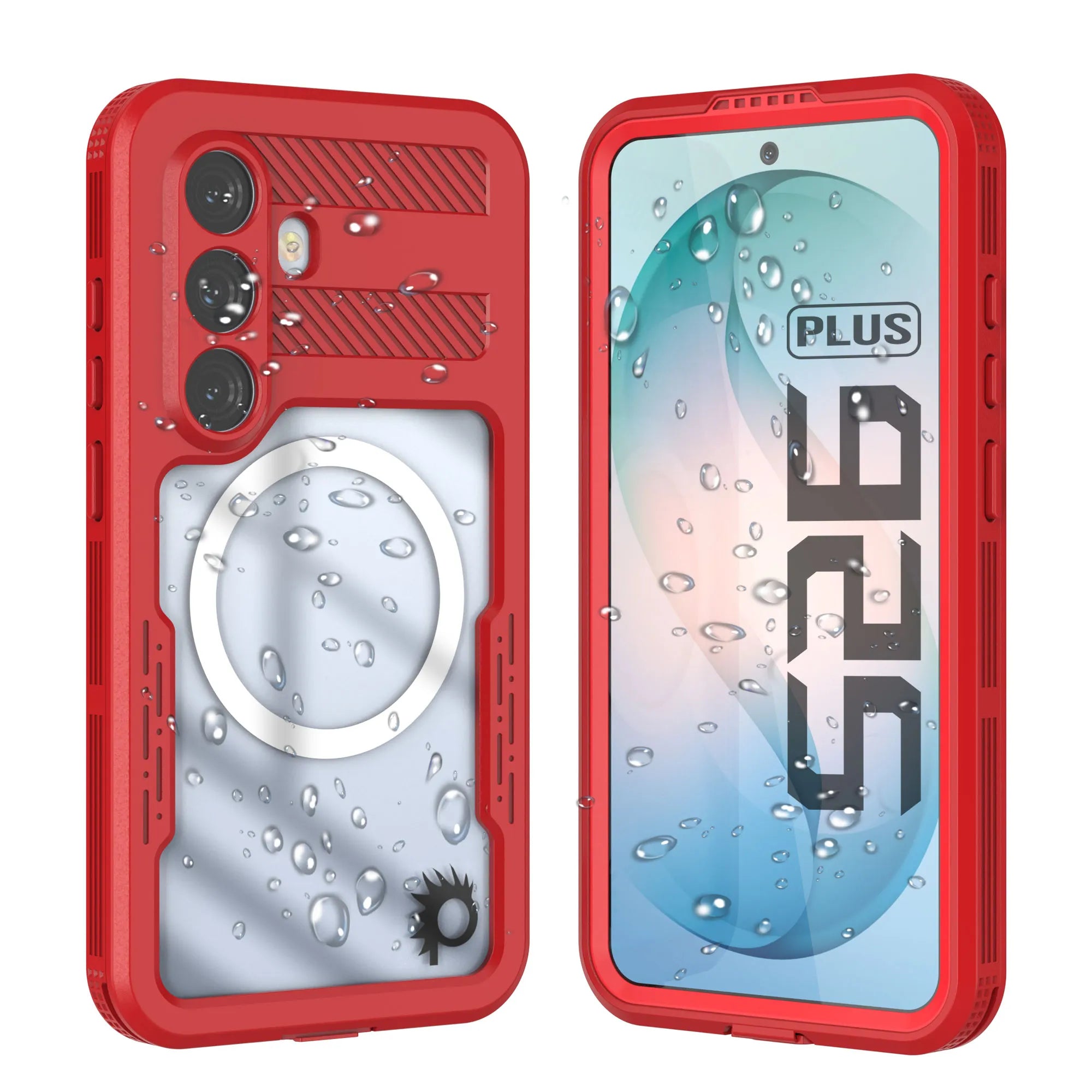 Galaxy S26+ Plus Waterproof Case [Alpine 2.0 Series] [Slim Fit] [IP68 Certified] [Shockproof] [Red]