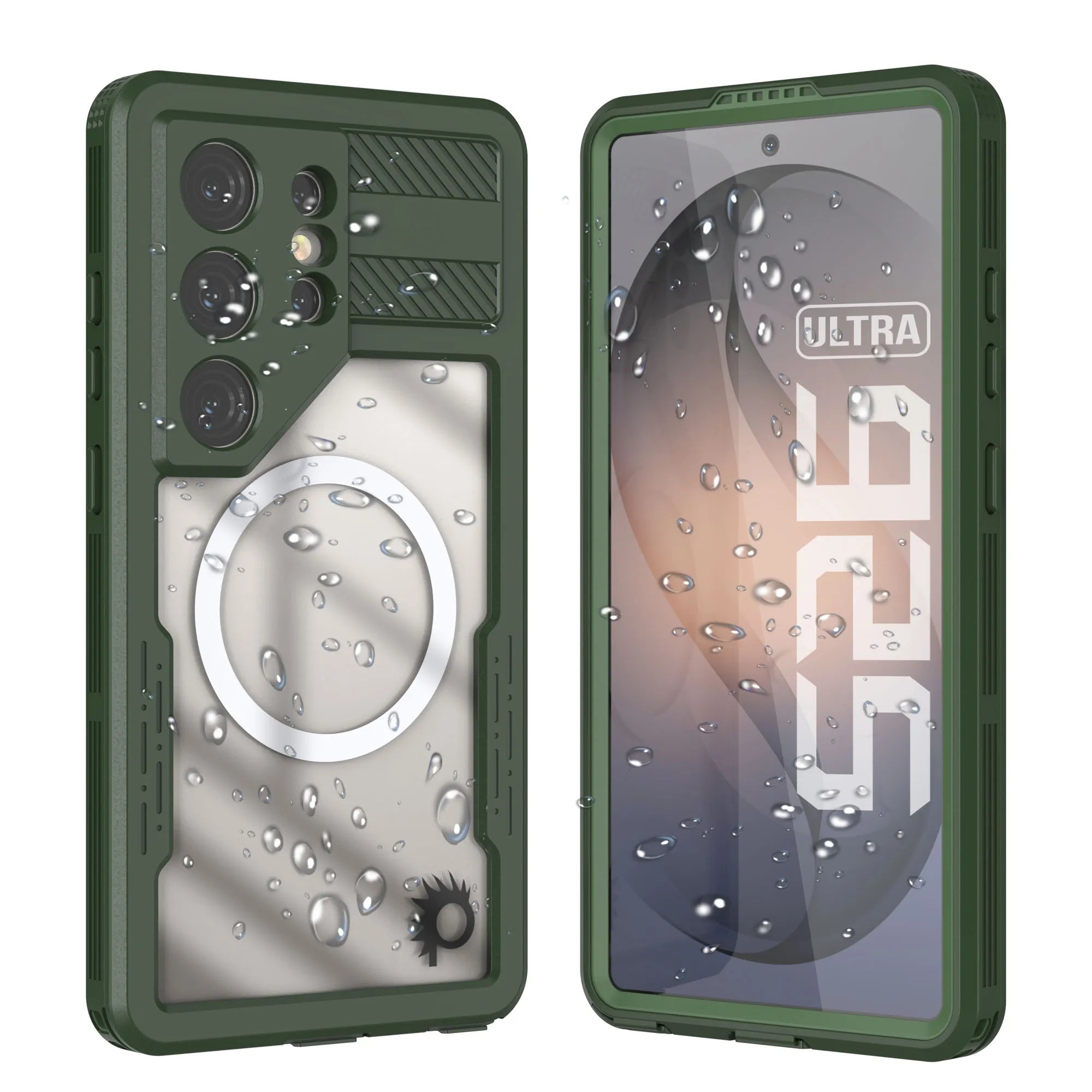 Galaxy S26 Ultra Waterproof Case [Alpine 2.0 Series] [Slim Fit] [IP68 Certified] [Shockproof] [Green]