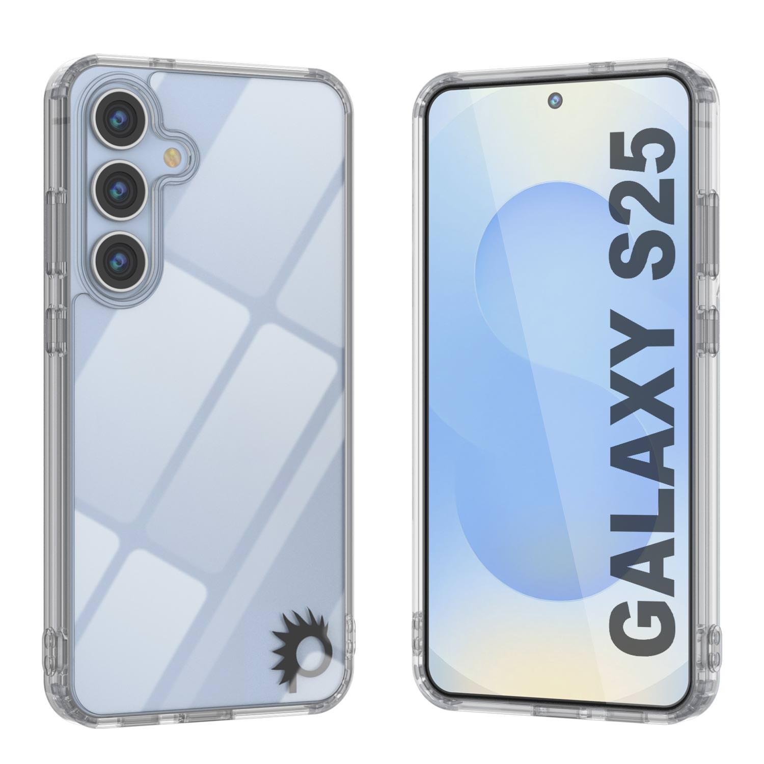 Galaxy S25 Case [Clear Acrylic Series] [Non-Slip] For Galaxy S25 [Yellow]