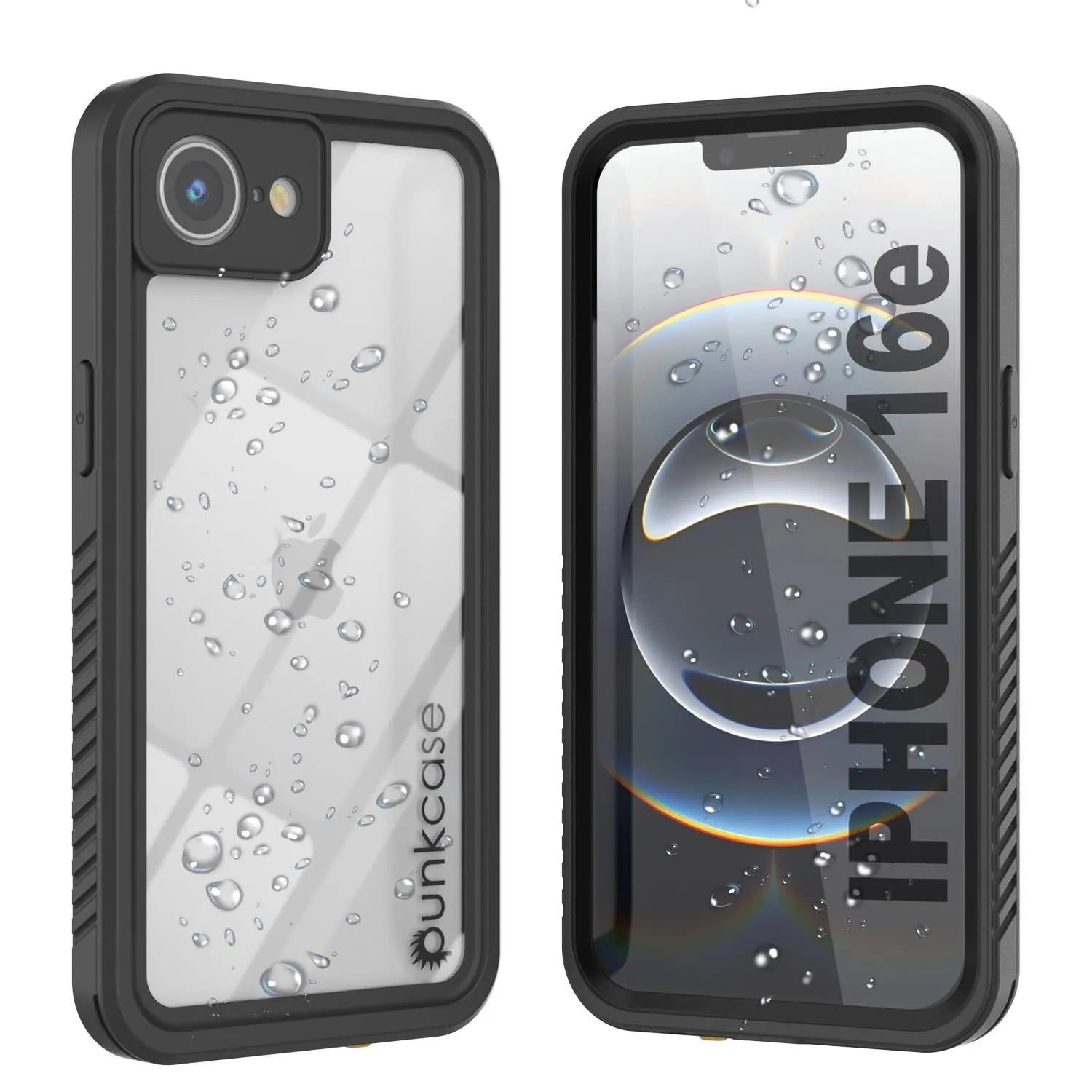 iPhone 16e Waterproof Case, Punkcase [Extreme Series] Armor Cover W/ Built In Screen Protector [Navy Blue]