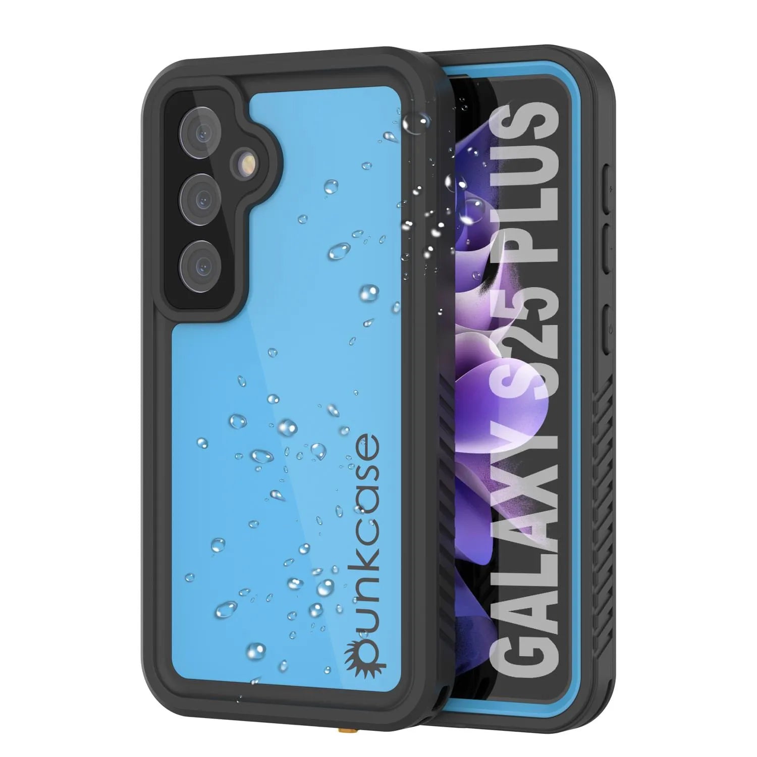 Galaxy S25+ Plus Waterproof Case PunkCase StudStar Light Green Thin 6.7ft Underwater IP68 ShockProof