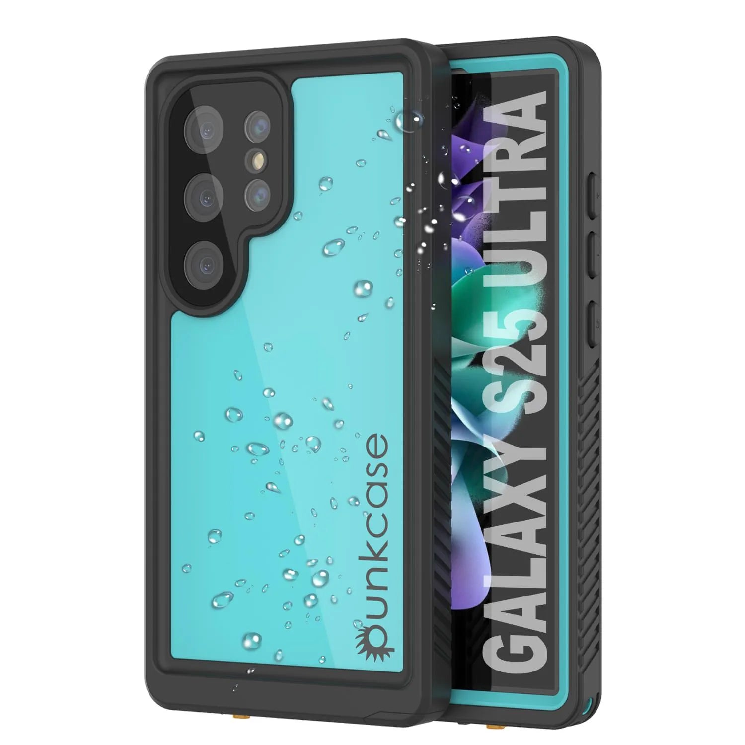 Galaxy S25 Ultra Waterproof Case, Punkcase StudStar White Thin 6.6ft Underwater IP68 Shock/Snow Proof