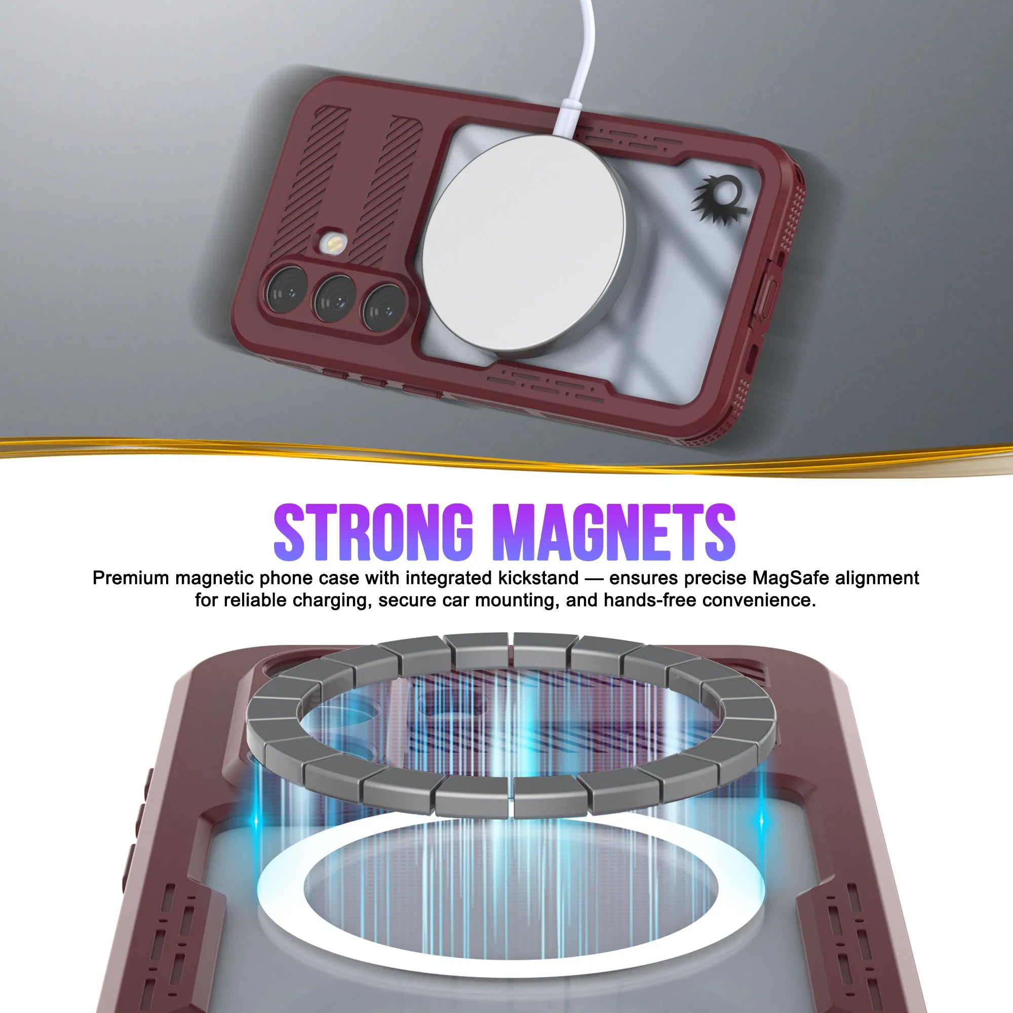 Galaxy S26 Waterproof Case [Alpine 2.0 Series] [Slim Fit] [IP68 Certified] [Shockproof] [Rose]