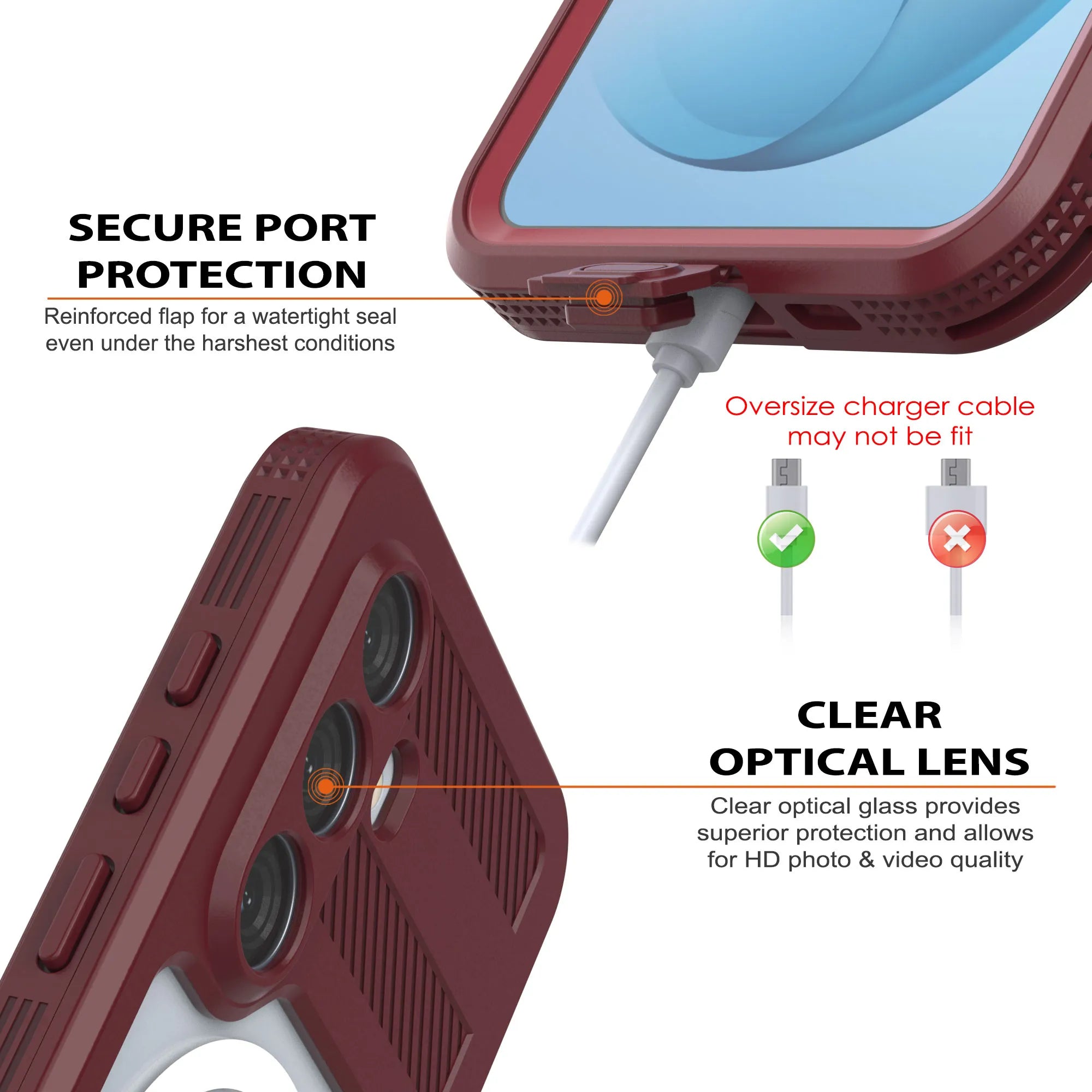 Galaxy S26 Waterproof Case [Alpine 2.0 Series] [Slim Fit] [IP68 Certified] [Shockproof] [Rose]