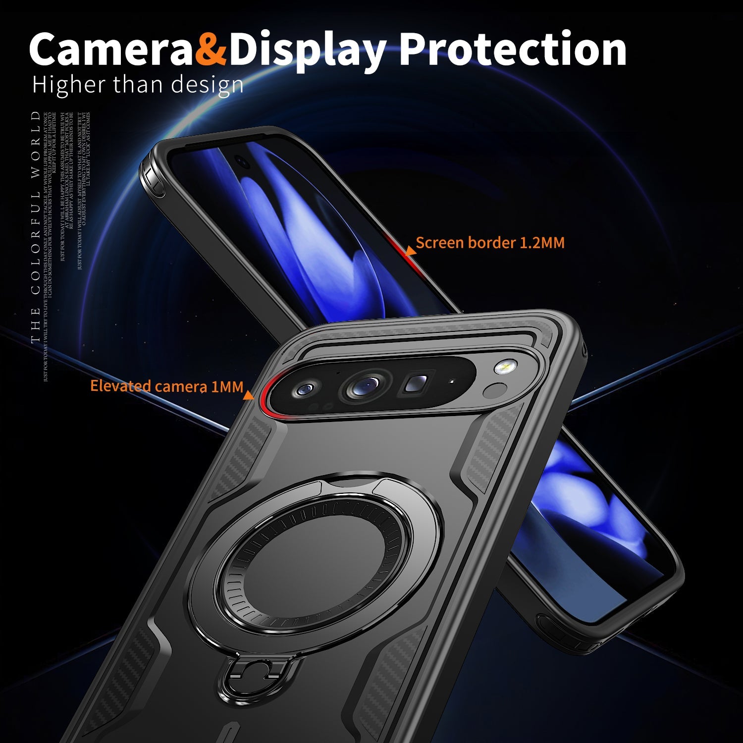 Google Pixel 10 Pro XL Case Magnetix 2.0 w/ Kickstand [Black]