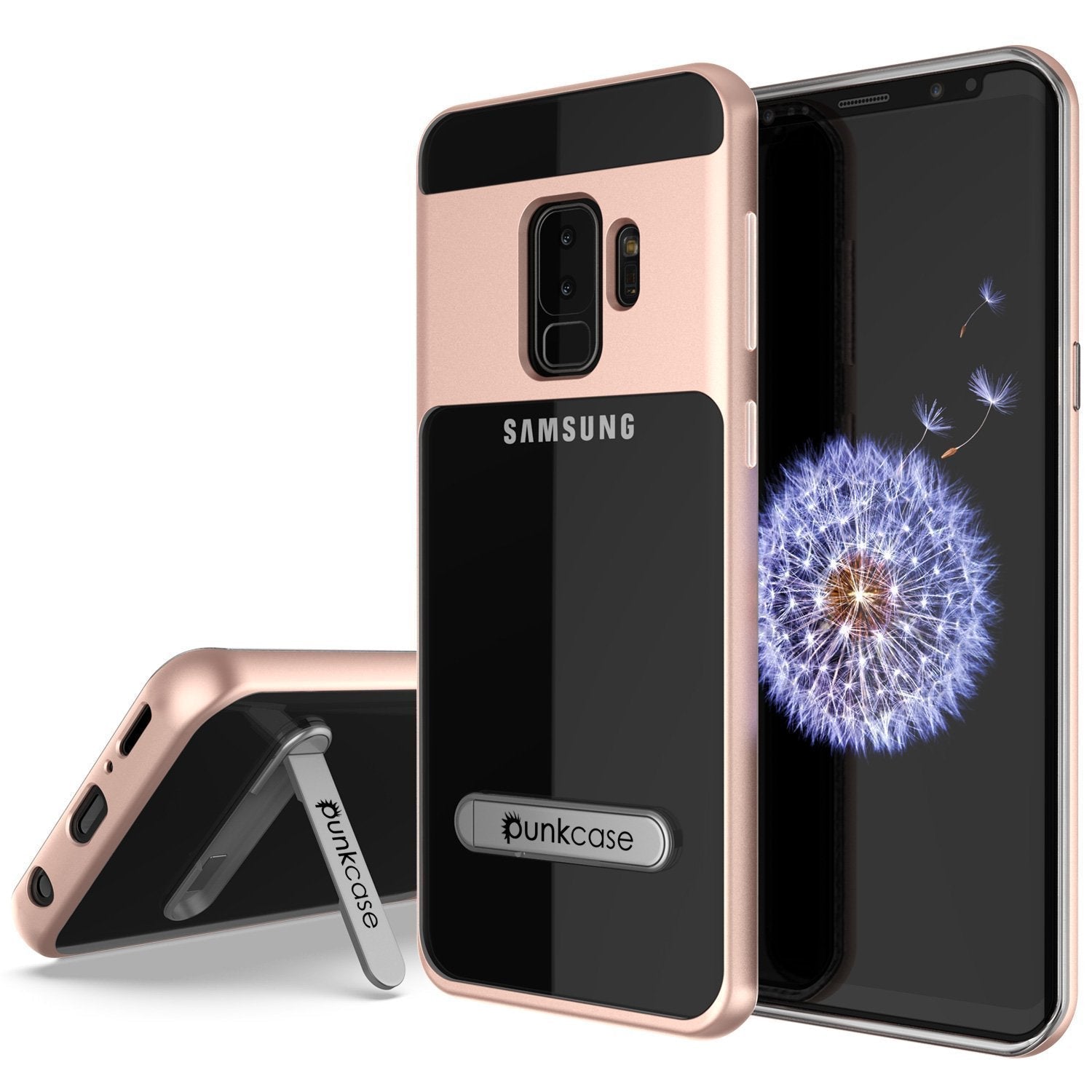 Galaxy S10+ Plus Case, PUNKcase [LUCID 3.0 Series] [Slim Fit] Armor Cover w/ Integrated Screen Protector [Blue]
