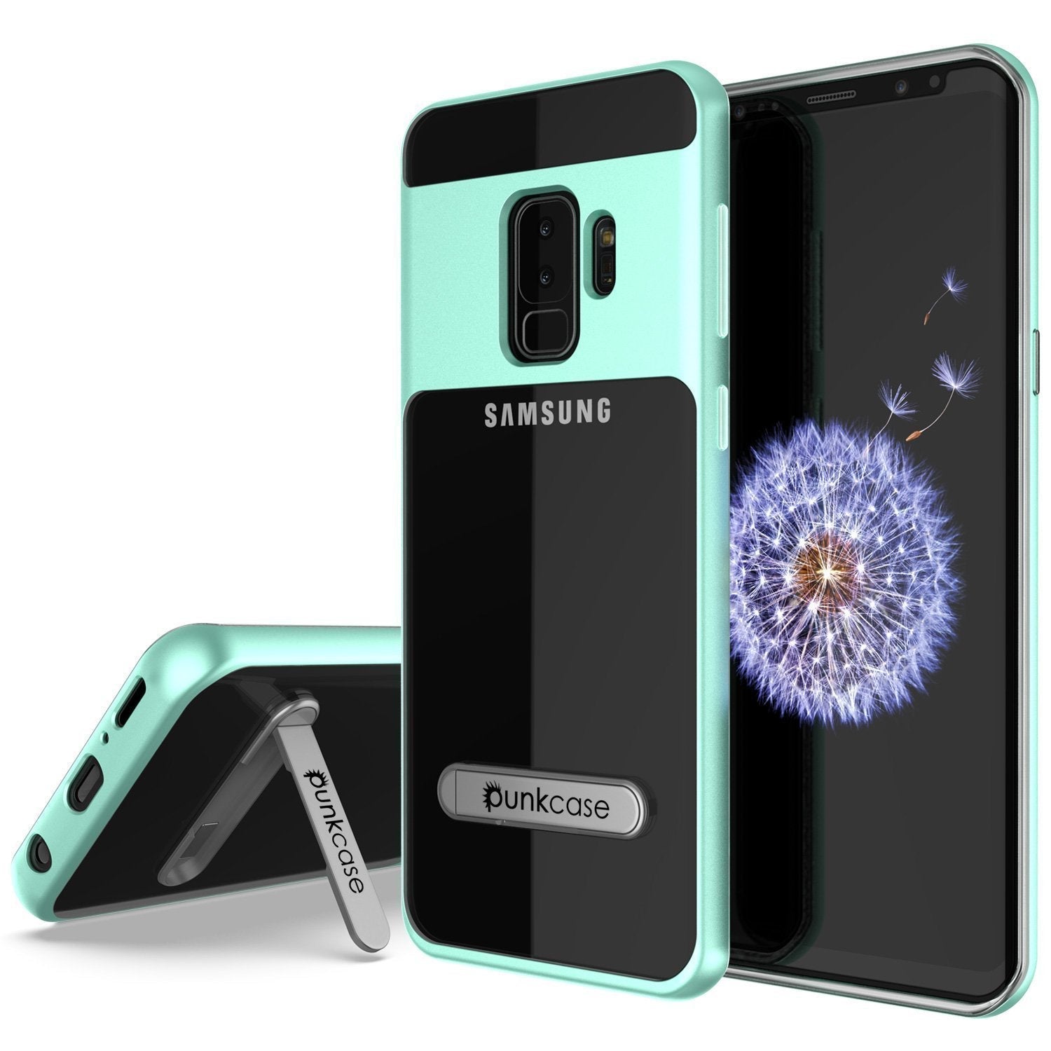 Galaxy S10+ Plus Case, PUNKcase [LUCID 3.0 Series] [Slim Fit] Armor Cover w/ Integrated Screen Protector [Red]