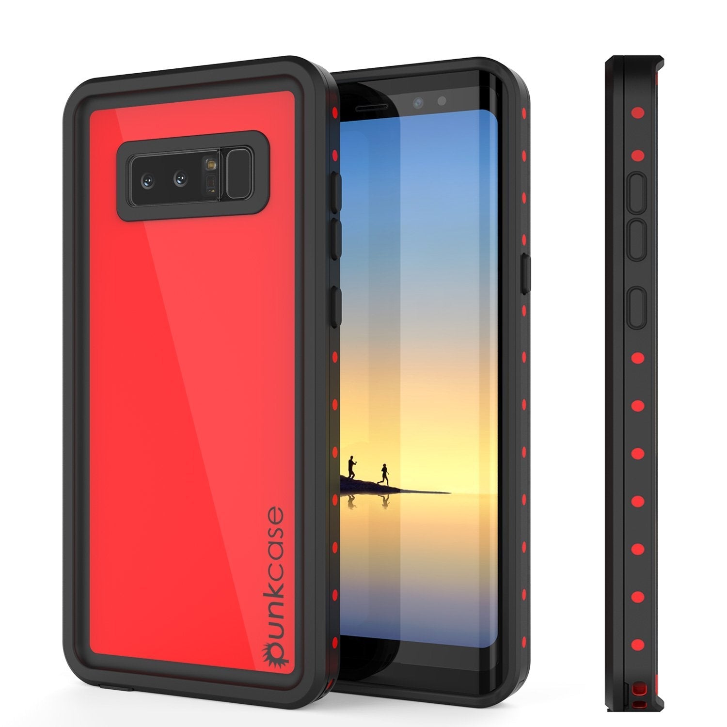 Galaxy Note 8 Waterproof Case Punkсase StudStar Clear Thin 6.6ft Underwater IP68 Shock/Snow Proof