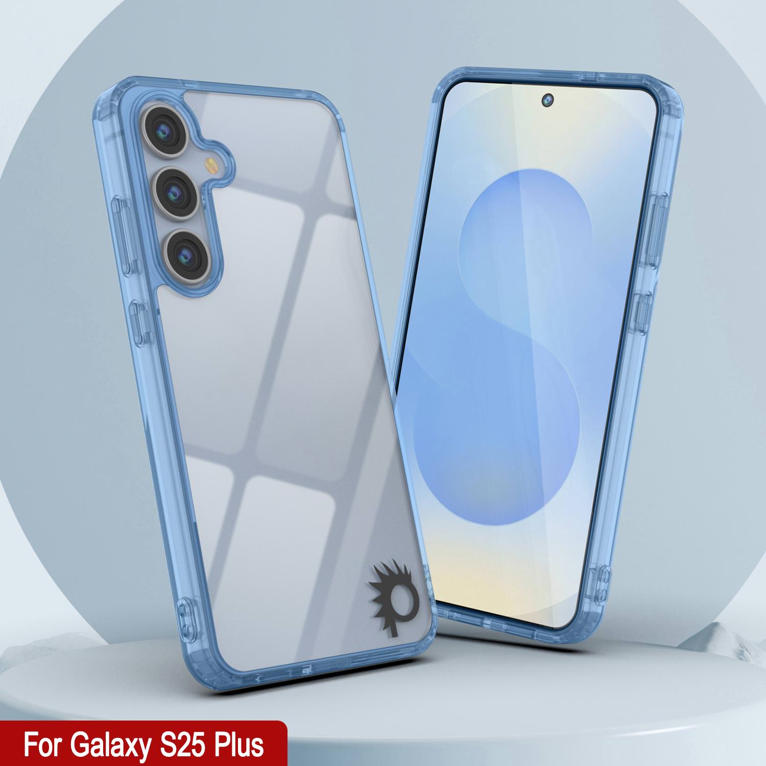 Galaxy S25 Plus Case [Clear Acrylic Series] [Non-Slip] For Galaxy S25 Plus [Blue]