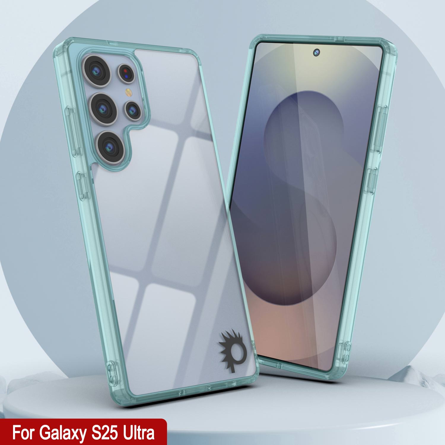 Galaxy S25 Ultra Case [Clear Acrylic Series] [Non-Slip] For Galaxy S25 Ultra [Teal]