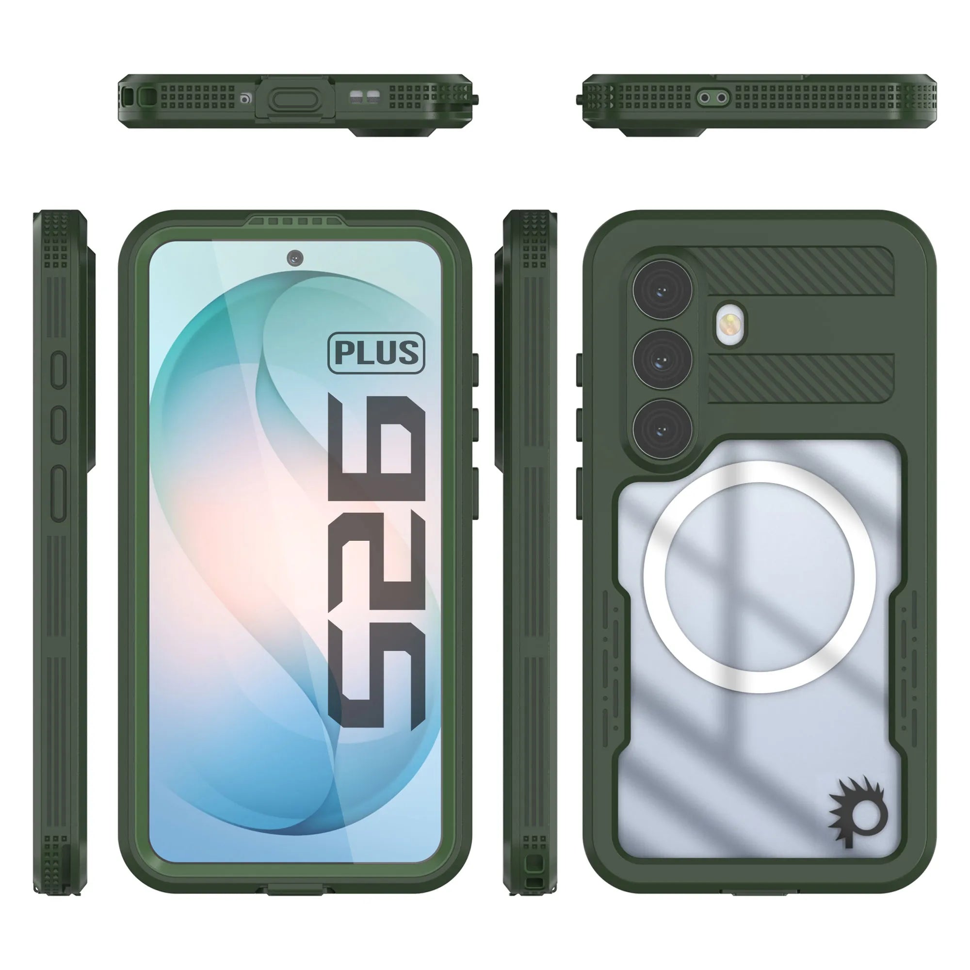 Galaxy S26+ Plus Waterproof Case [Alpine 2.0 Series] [Slim Fit] [IP68 Certified] [Shockproof] [Green]