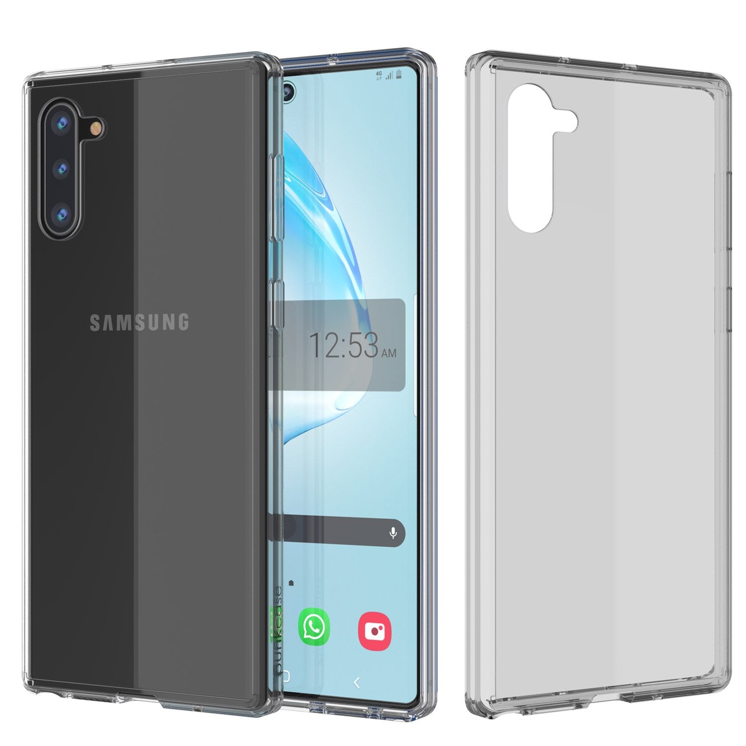 Galaxy Note 20 Punkcase Lucid-2.0 Series Slim Fit Armor Crystal Black Case Cover
