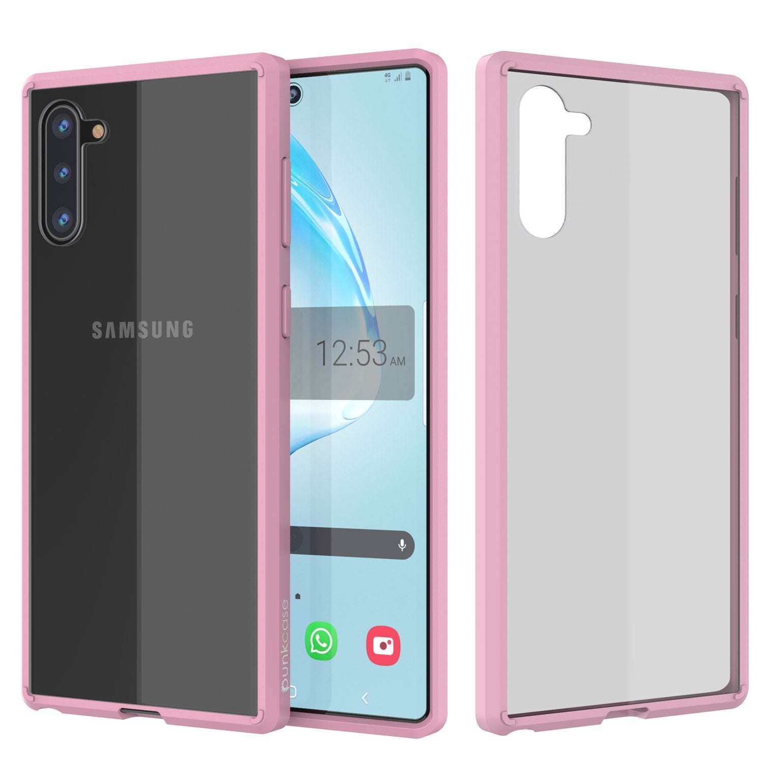 Galaxy Note 20 Punkcase Lucid-2.0 Series Slim Fit Armor Crystal Black Case Cover
