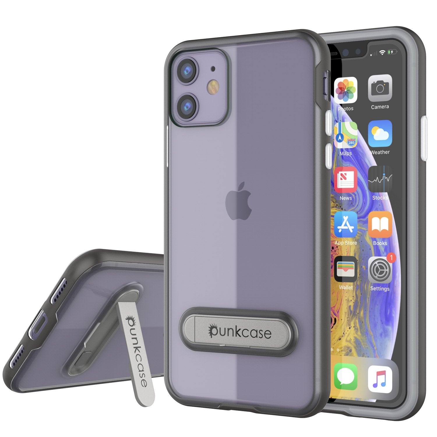 iPhone 12 Mini Case, PUNKcase [LUCID 3.0 Series] [Slim Fit] Protective Cover w/ Integrated Screen Protector [Teal]