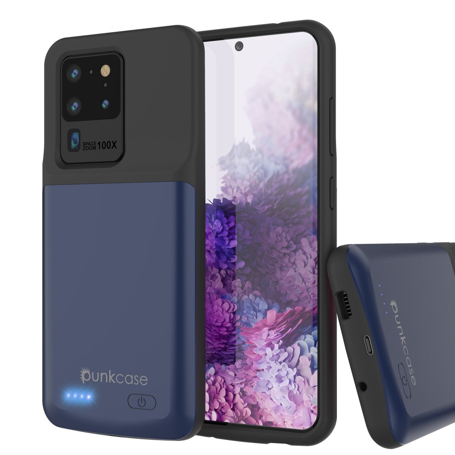 PunkJuice S20 Ultra Battery Case Gold - Fast Charging Power Juice Bank with 6000mAh