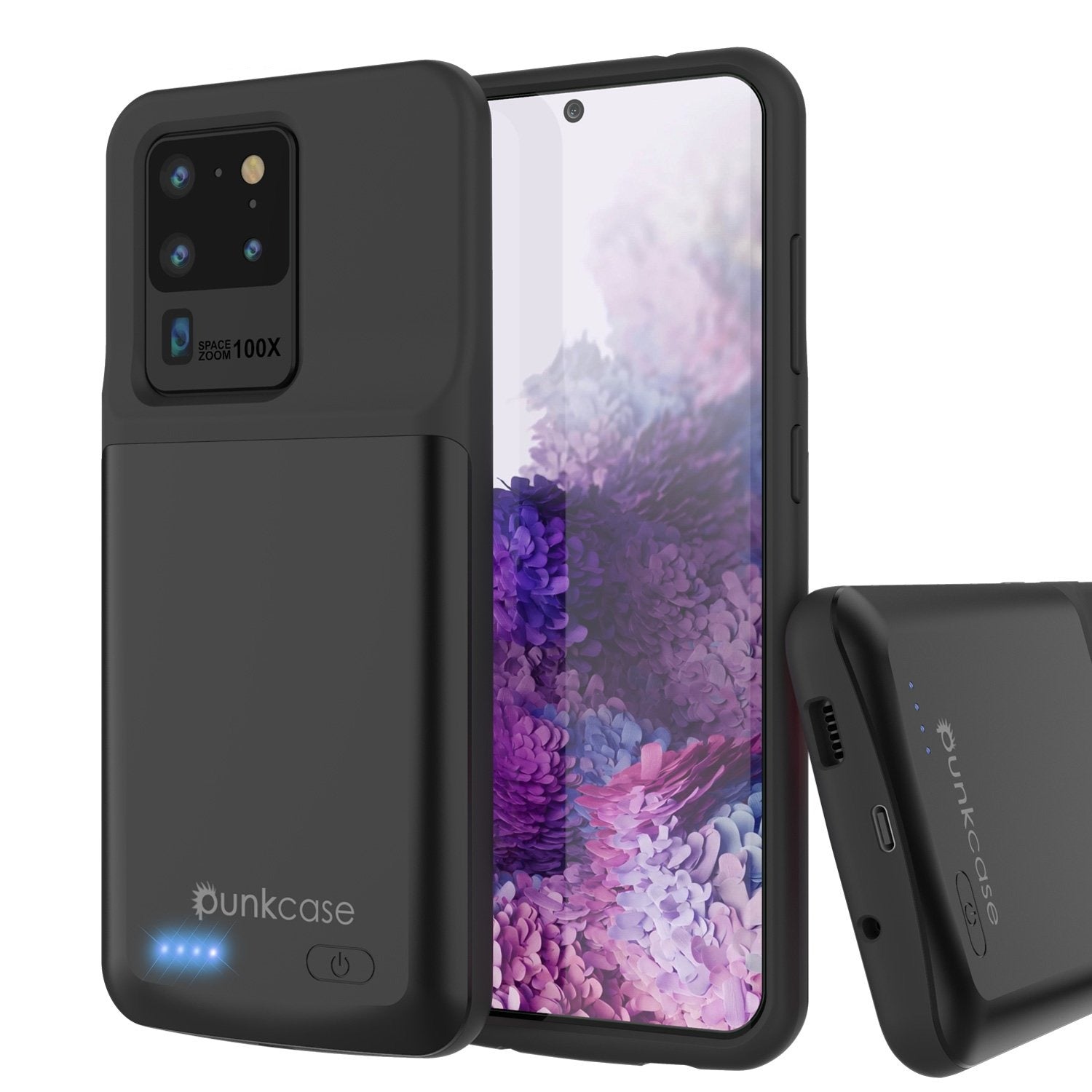 PunkJuice S20 Ultra Battery Case Gold - Fast Charging Power Juice Bank with 6000mAh