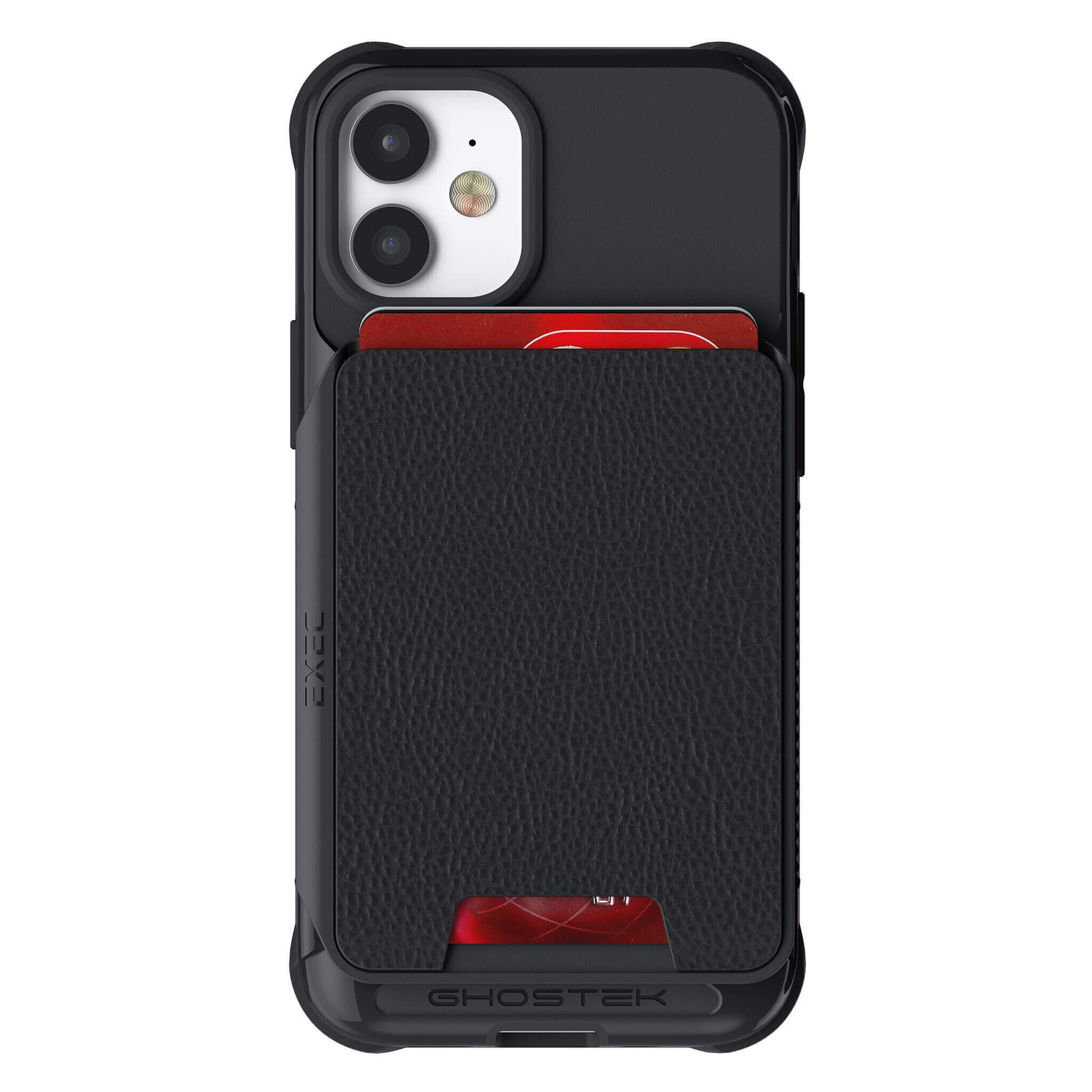 iPhone 12 Mini  - Magnetic Wallet Case with Card Holder [Gray]