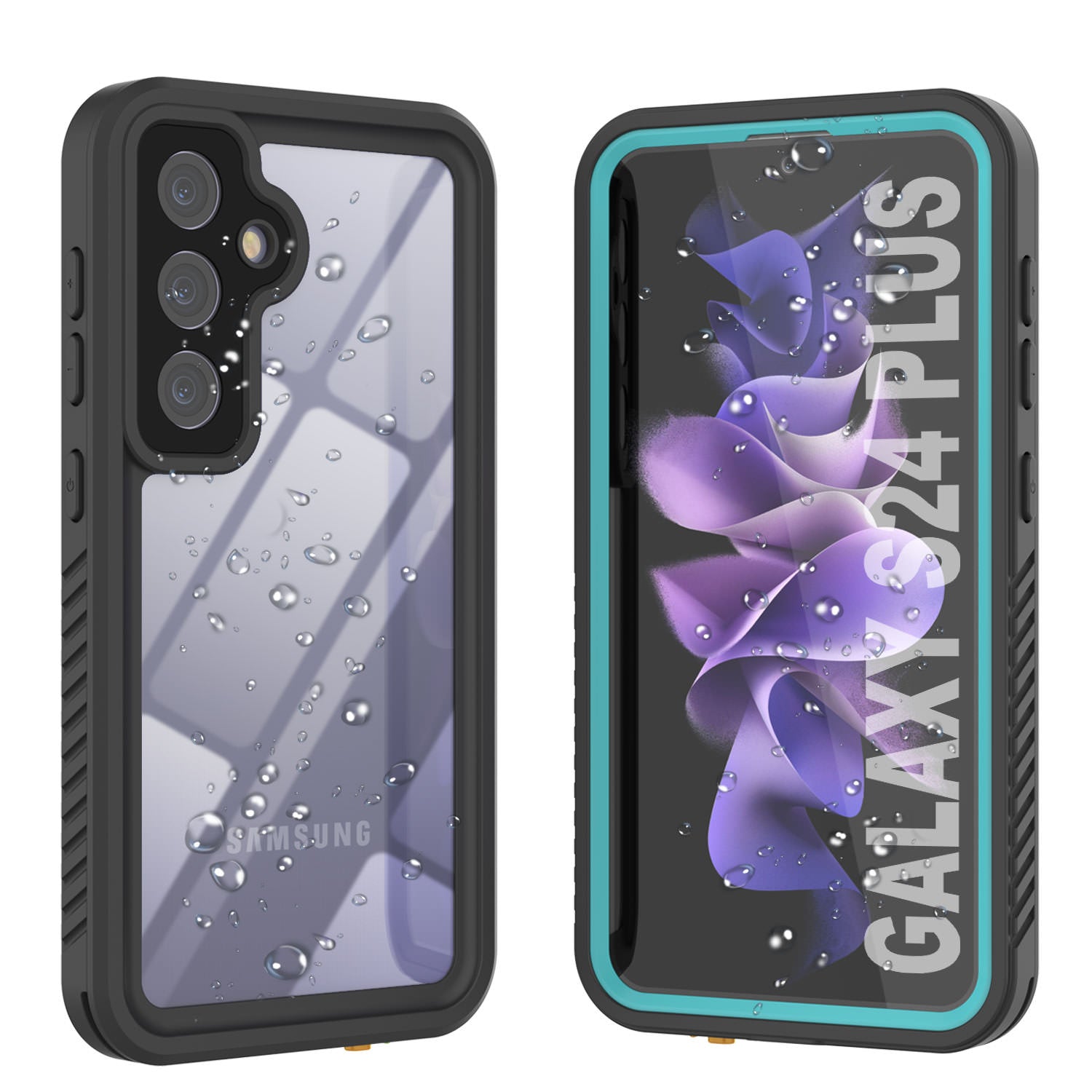 Galaxy S24+ Plus Water/ Shockproof [Extreme Series] Slim Screen Protector Case [Purple]