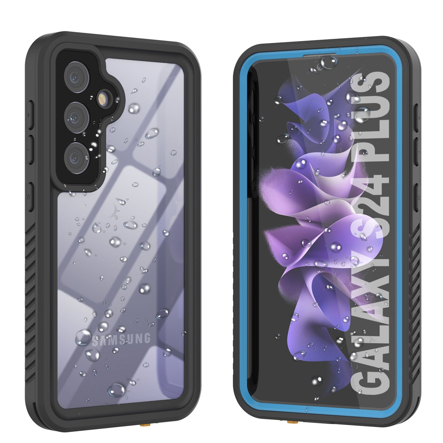 Galaxy S24+ Plus Water/ Shockproof [Extreme Series] With Screen Protector Case [Navy Blue]