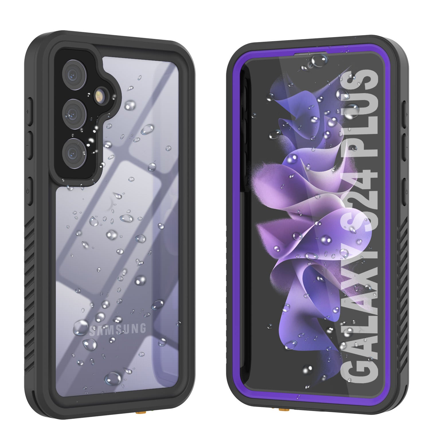 Galaxy S24+ Plus Water/ Shock/ Snow/ dirt proof [Extreme Series] Slim Case [Light Blue]