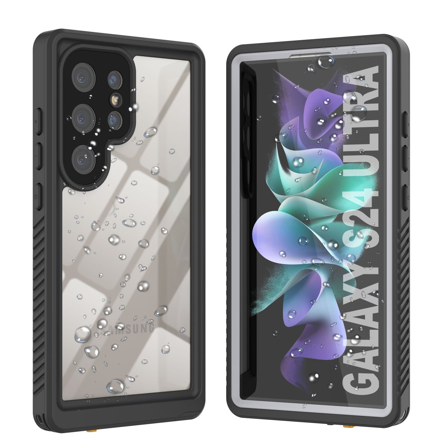 Galaxy S24 Ultra Water/ Shock/ Snow/ dirt proof [Extreme Series] Slim Case [Light Blue]