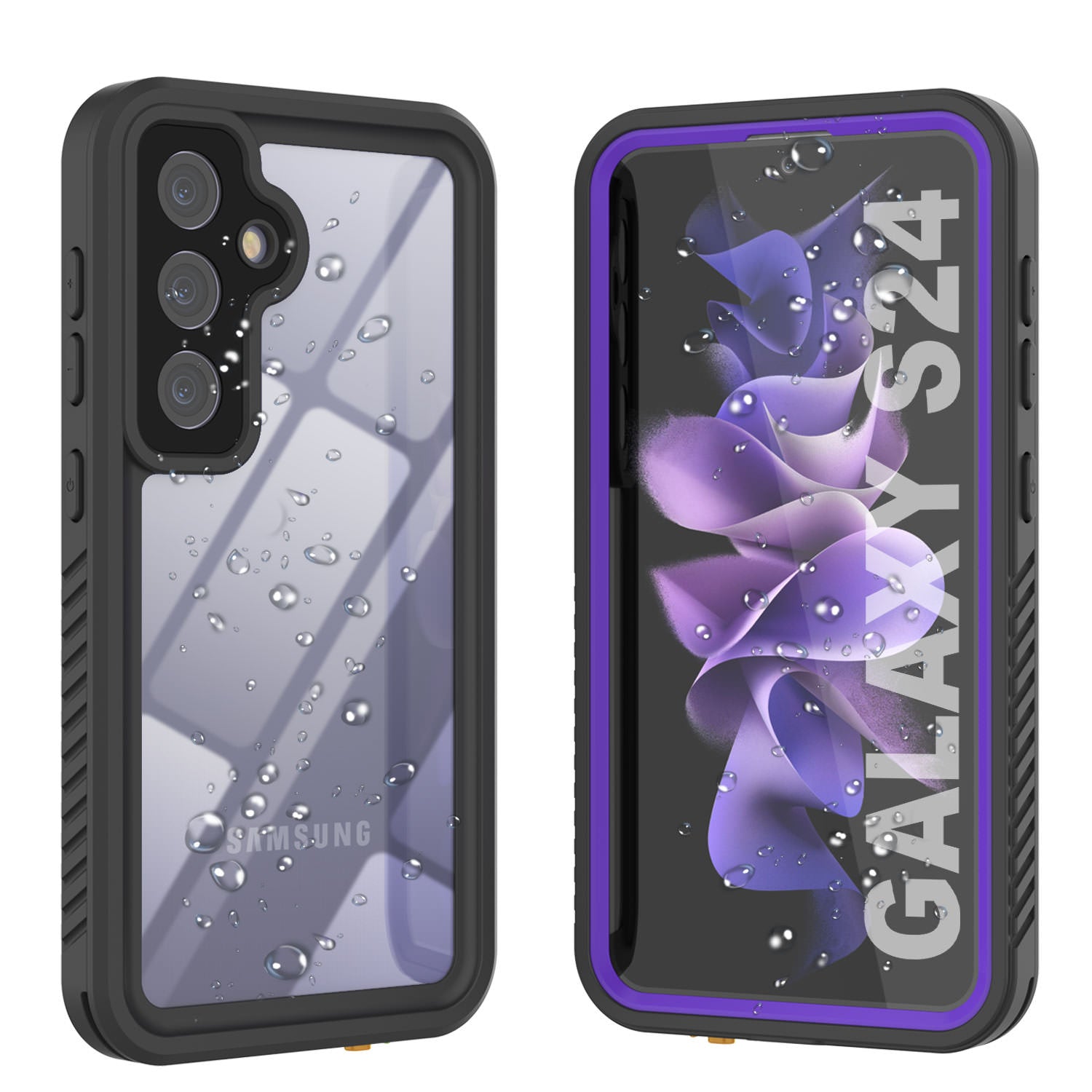 Galaxy S24 Water, Shock, Snow, dirt proof Extreme Series Slim Case [Light Blue]