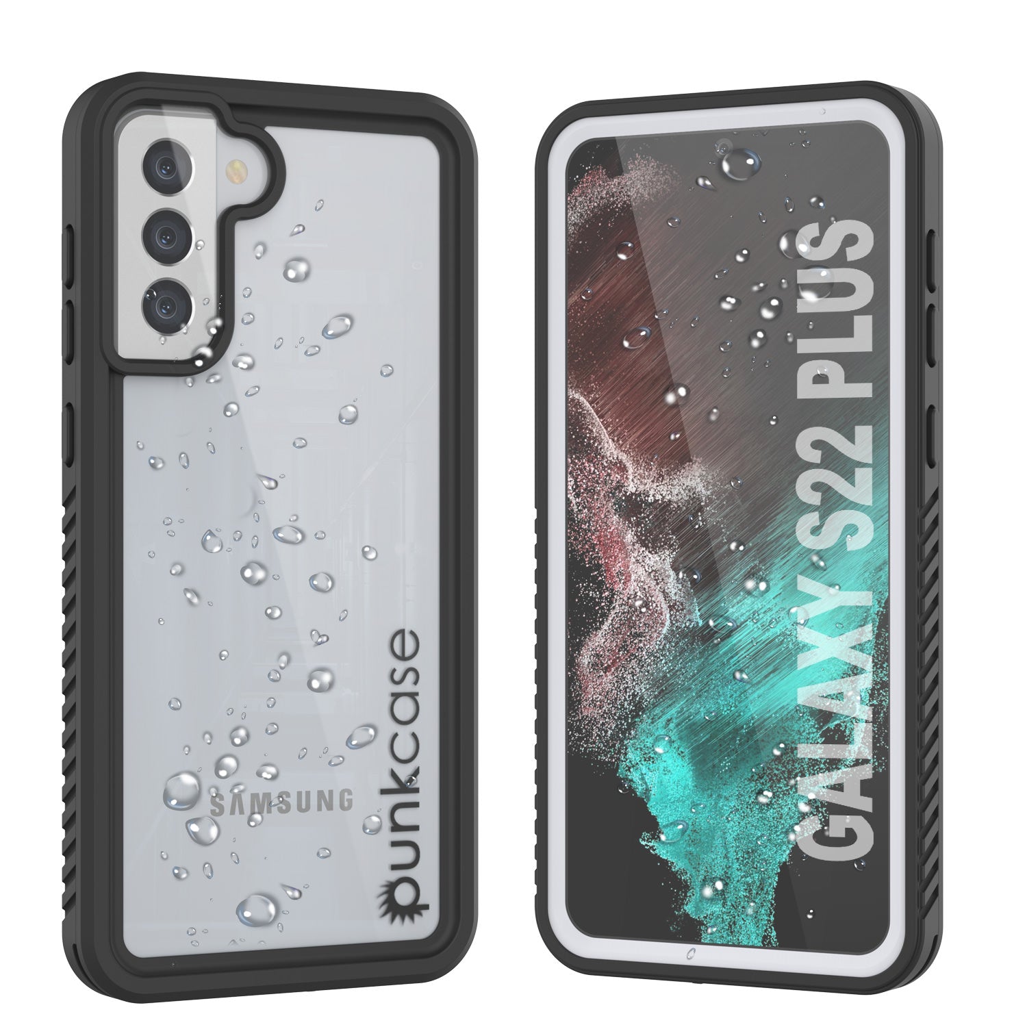 Galaxy S22+ Plus Water/ Shock/ Snowproof [Extreme Series] Slim Screen Protector Case [Red]