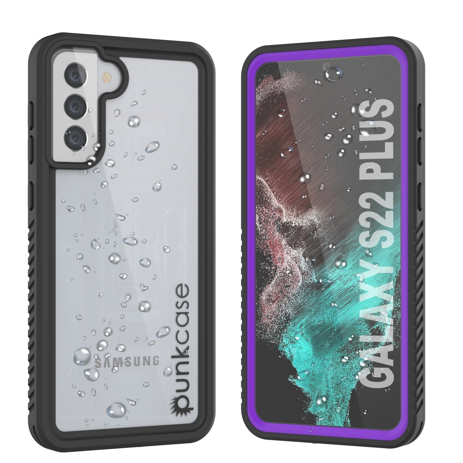 Galaxy S22+ Plus Water/ Shock/ Snow/ dirt proof [Extreme Series] Slim Case [Light Blue]