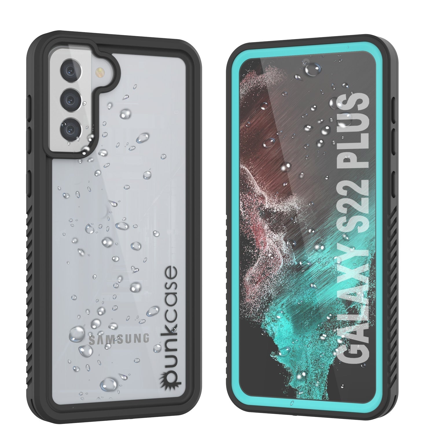 Galaxy S22+ Plus Water/ Shock/ Snow/ dirt proof [Extreme Series] Slim Case [Light Blue]