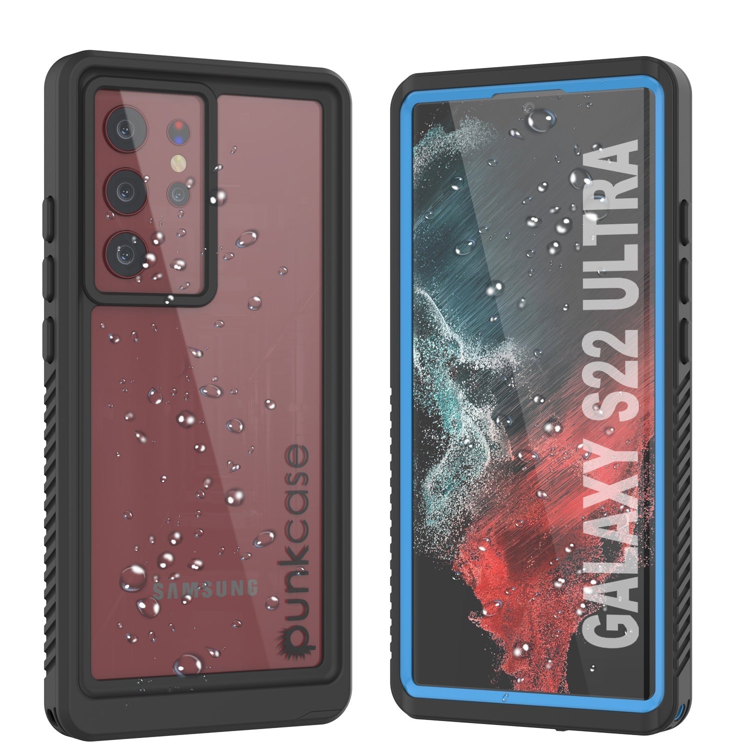 Galaxy S22 Ultra Water/ Shock/ Snowproof [Extreme Series]  Screen Protector Case [Teal]