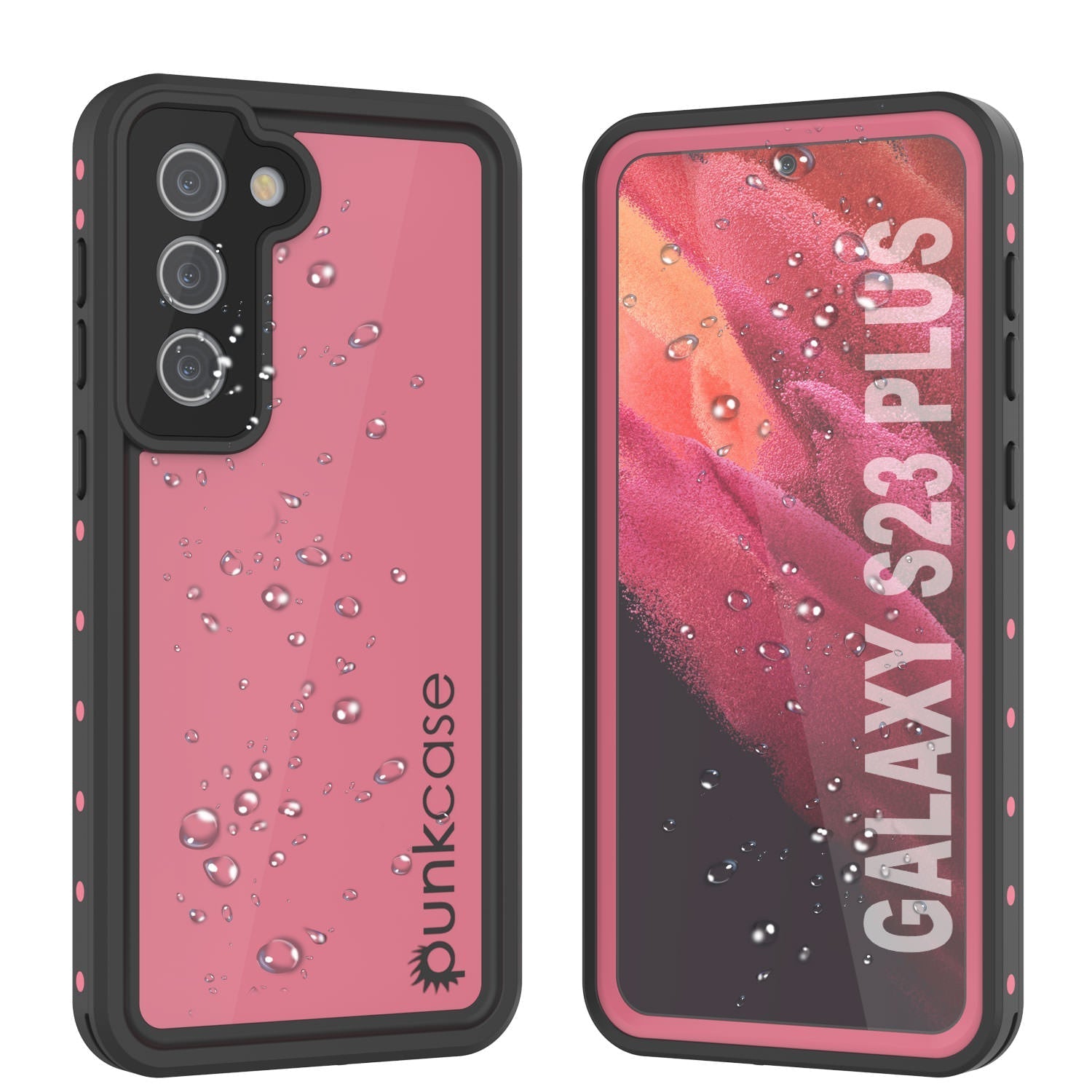 Galaxy S23+ Plus Waterproof Case PunkCase StudStar Clear Thin 6.6ft Underwater IP68 Shock/Snow Proof