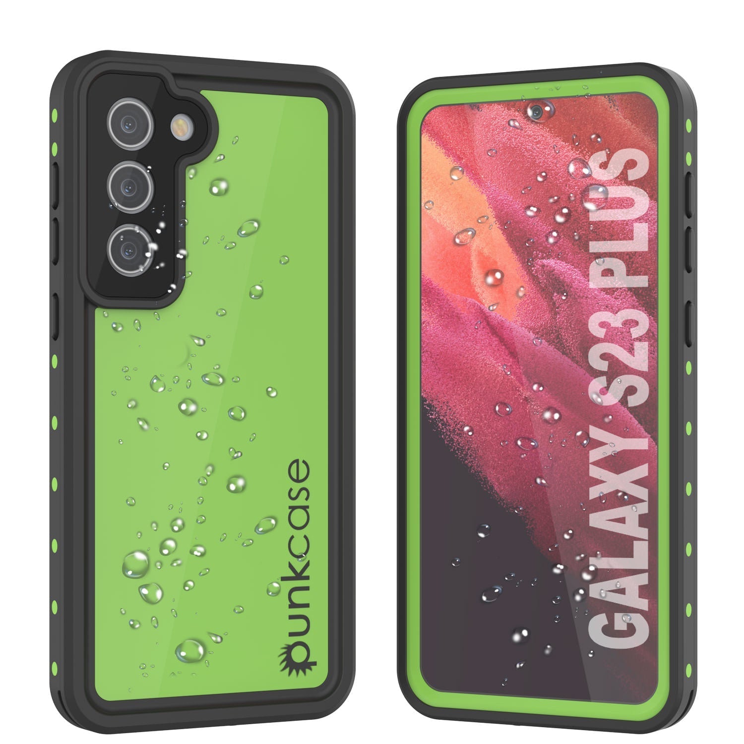 Galaxy S23+ Plus Waterproof Case PunkCase StudStar Clear Thin 6.6ft Underwater IP68 Shock/Snow Proof