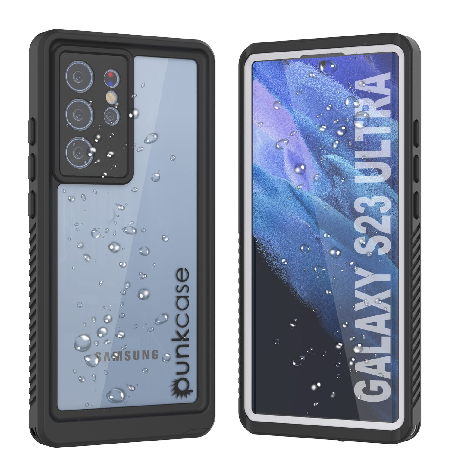 Galaxy S23 Ultra Water/ Shock/ Snowproof [Extreme Series] Slim Screen Protector Case [Red]