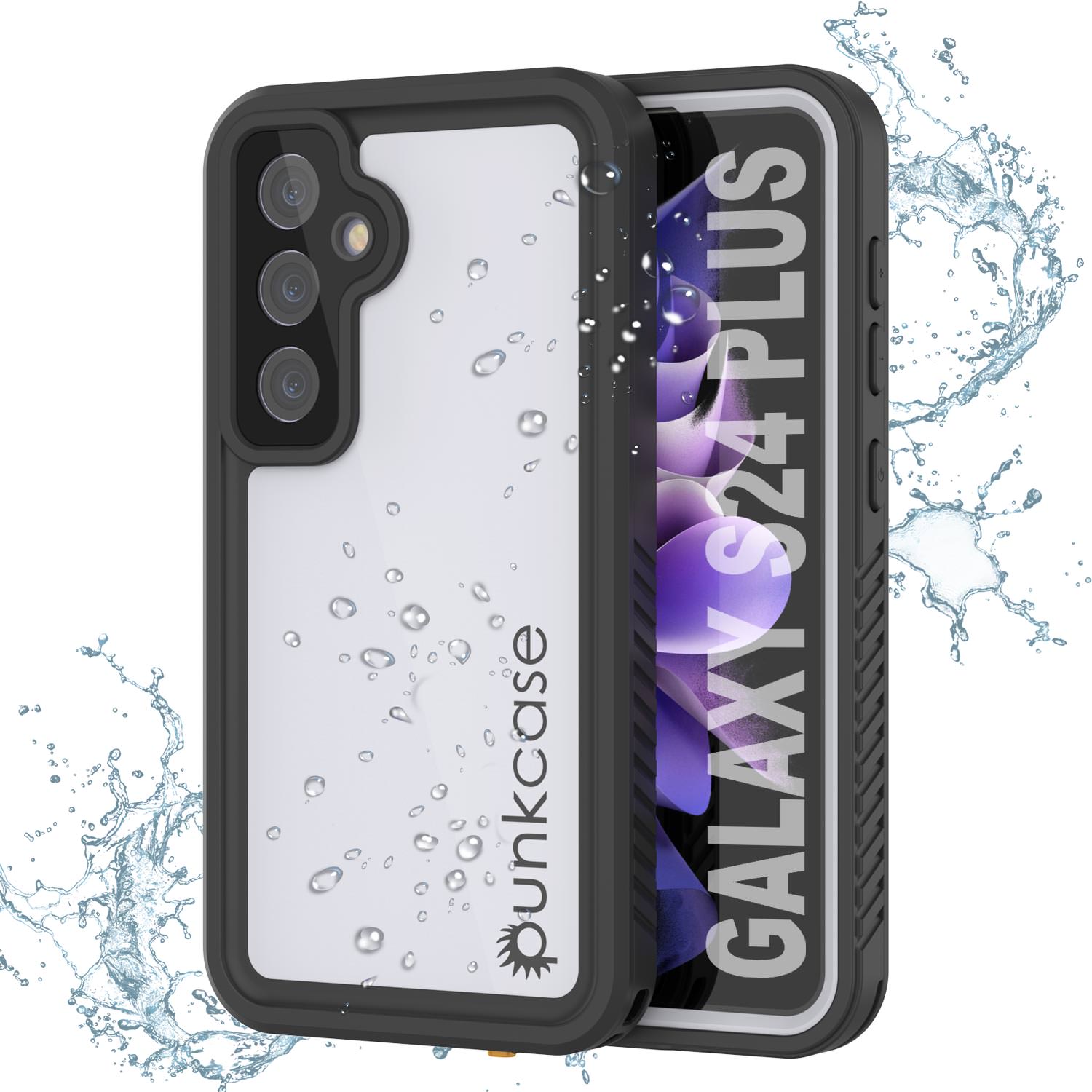 Galaxy S24+ Plus Waterproof Case PunkCase StudStar Light Green Thin 6.7ft Underwater IP68 ShockProof