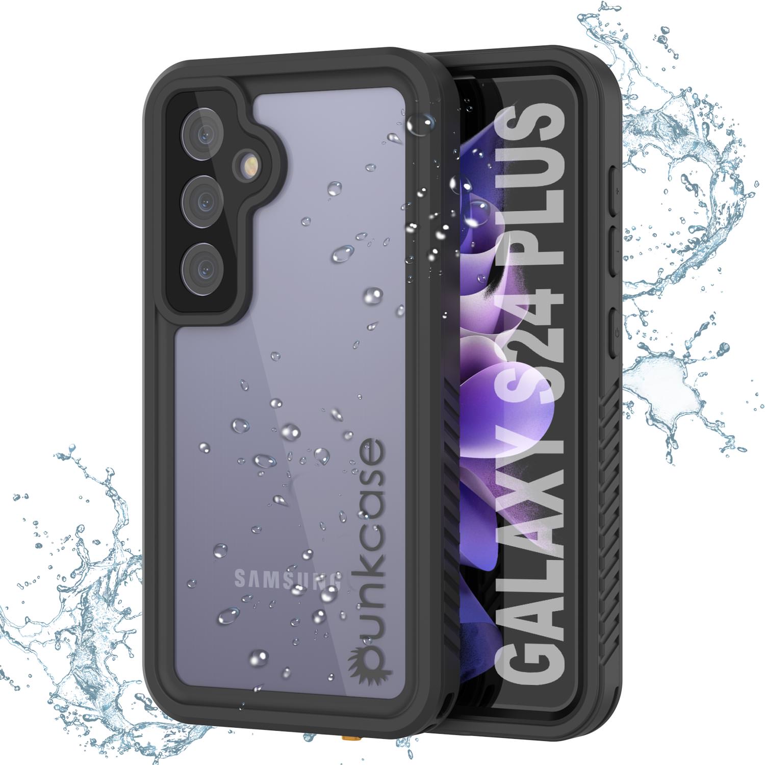 Galaxy S24+ Plus Waterproof Case PunkCase StudStar Pink Thin 6.7ft Underwater IP68 Shock/Snow Proof