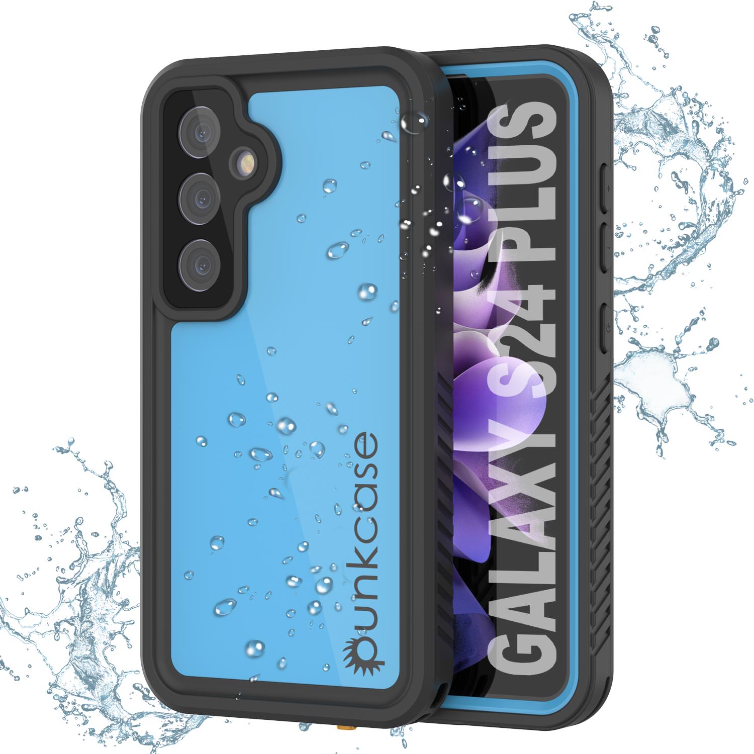 Galaxy S24+ Plus Waterproof Case PunkCase StudStar Pink Thin 6.7ft Underwater IP68 Shock/Snow Proof
