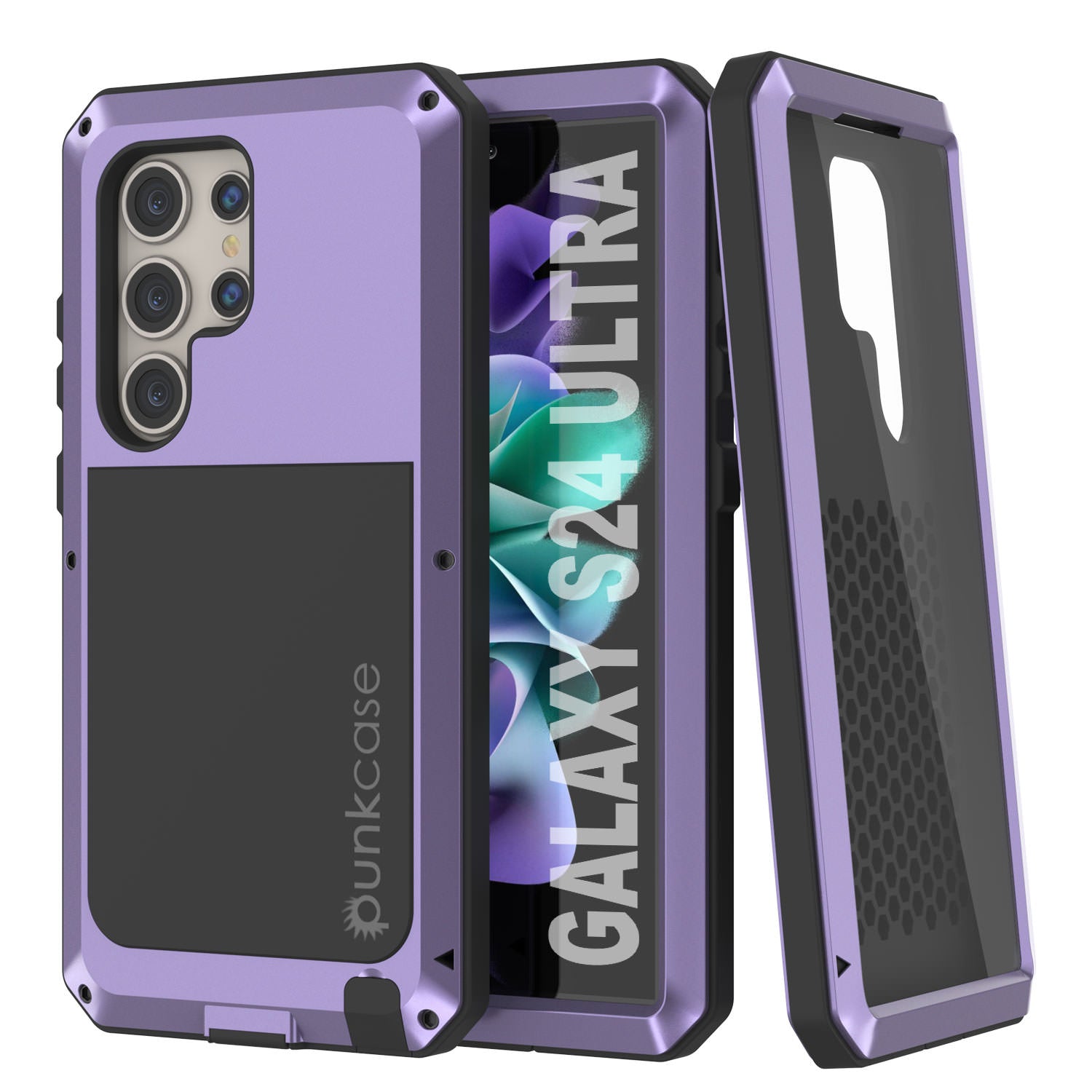 Galaxy S24 Ultra Metal Case, Heavy Duty Military Grade Armor Cover [shock proof] Full Body Hard [Dark Green]