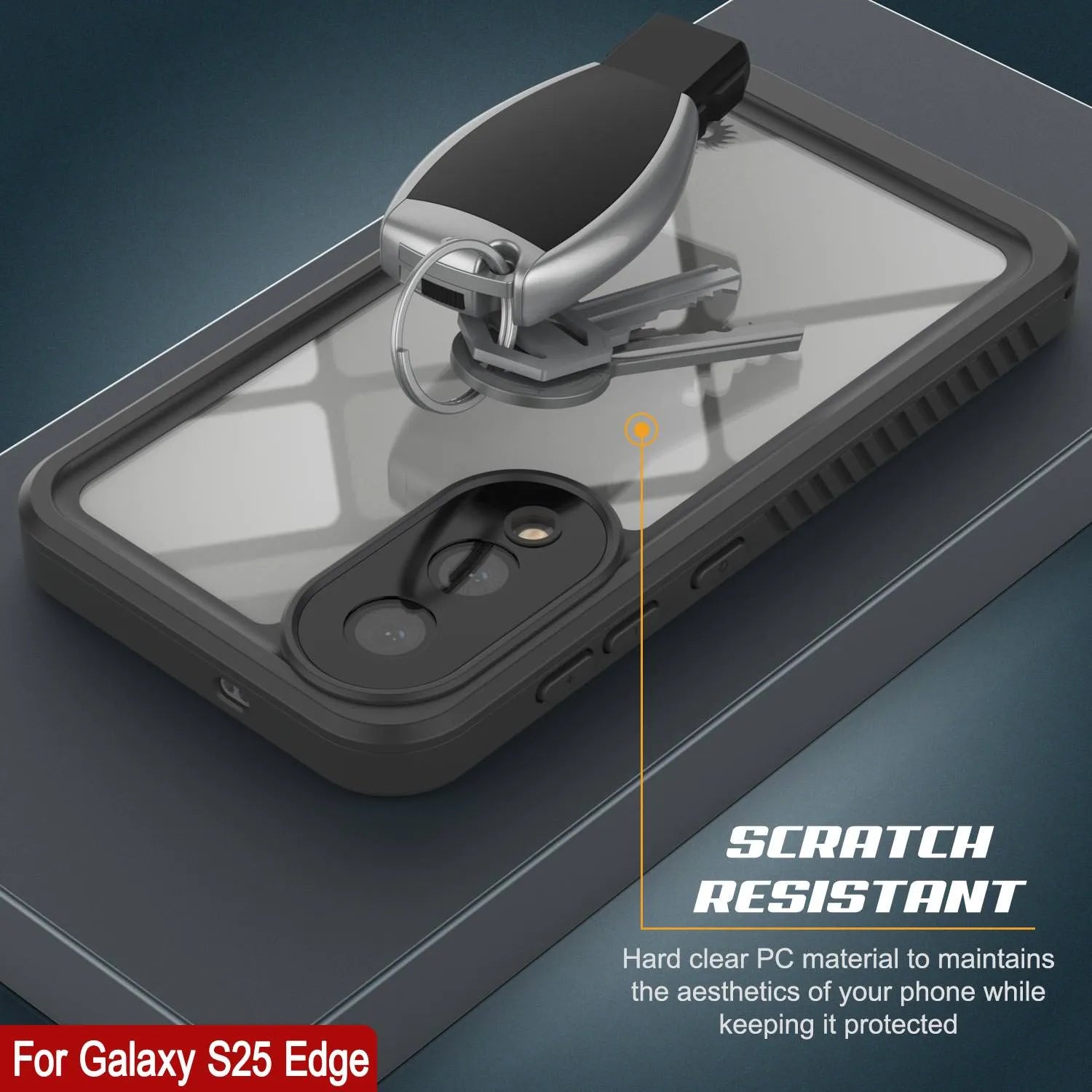 Galaxy S25 Edge Water/ Shockproof [Extreme Series] With Screen Protector Case [Light Green]