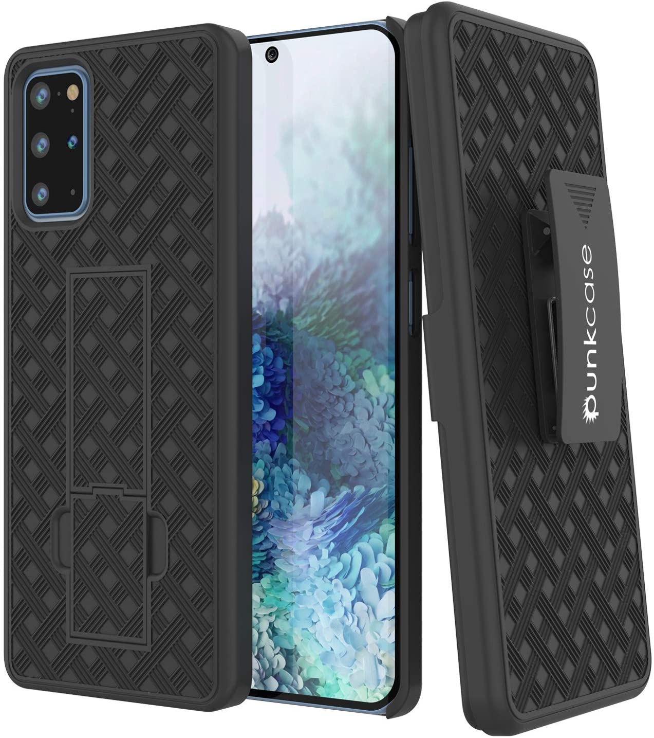 Galaxy S24 Plus Case, Punkcase Holster Belt Clip With Screen Protector [Light Blue]