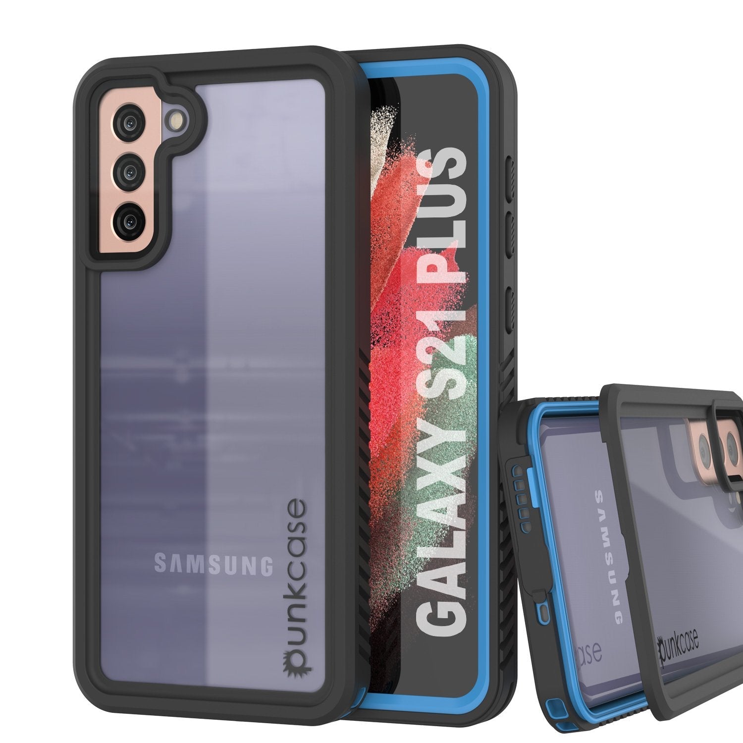 Galaxy S21+ Plus Water/Shockproof [Extreme Series] With Screen Protector Case [Black]