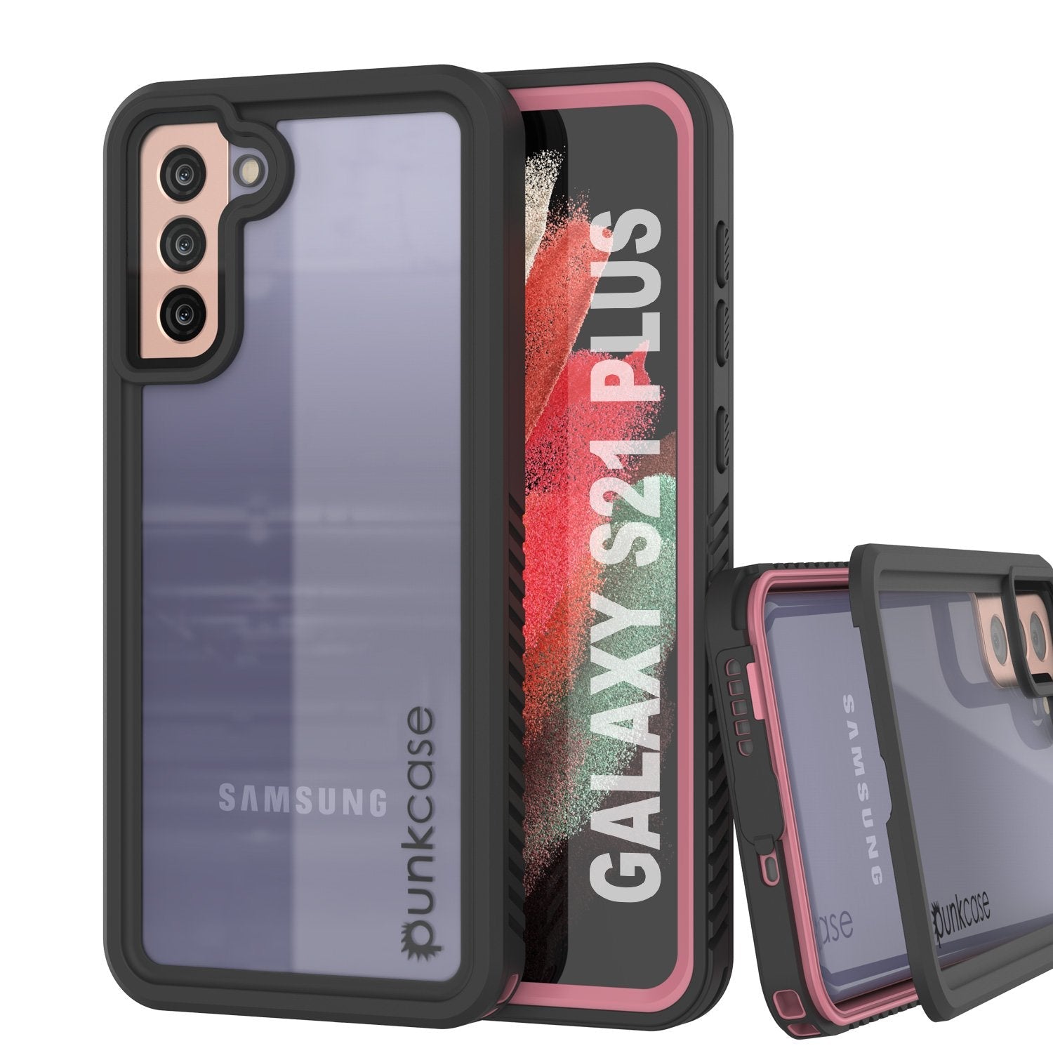 Galaxy S21+ Plus Water/Shockproof [Extreme Series] With Screen Protector Case [Black]
