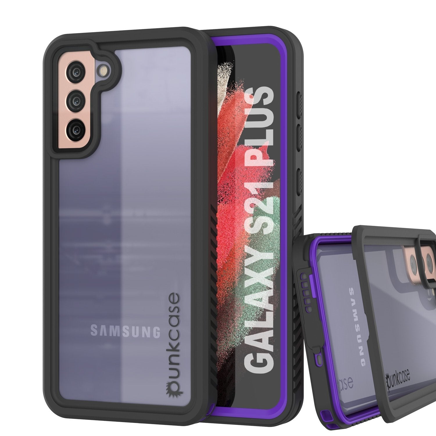 Galaxy S21+ Plus Water/Shock/Snow/dirt proof [Extreme Series] Punkcase Slim Case [White]
