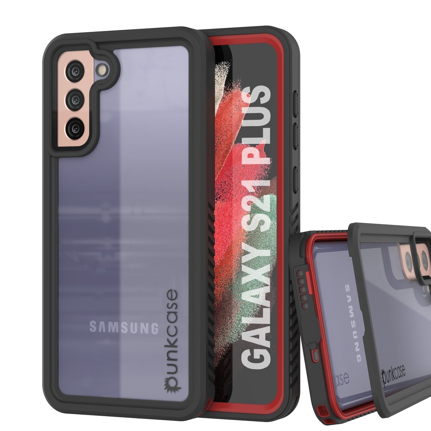 Galaxy S21+ Plus Water/Shockproof [Extreme Series] With Screen Protector Case [Black]