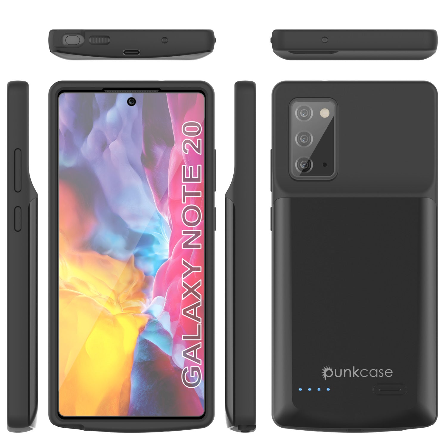 Galaxy Note 20 6000mAH Battery Charger Slim Case [Black]