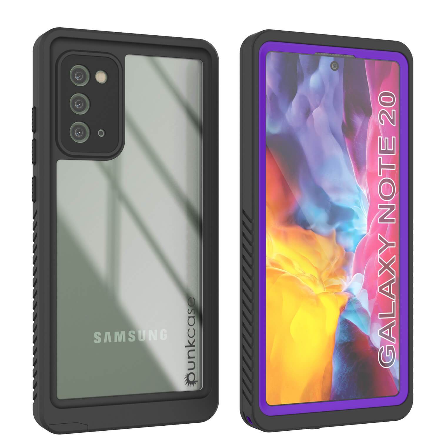 Galaxy Note 20 Case, Punkcase [Extreme Series] Armor Cover W/ Built In Screen Protector [Light Green]