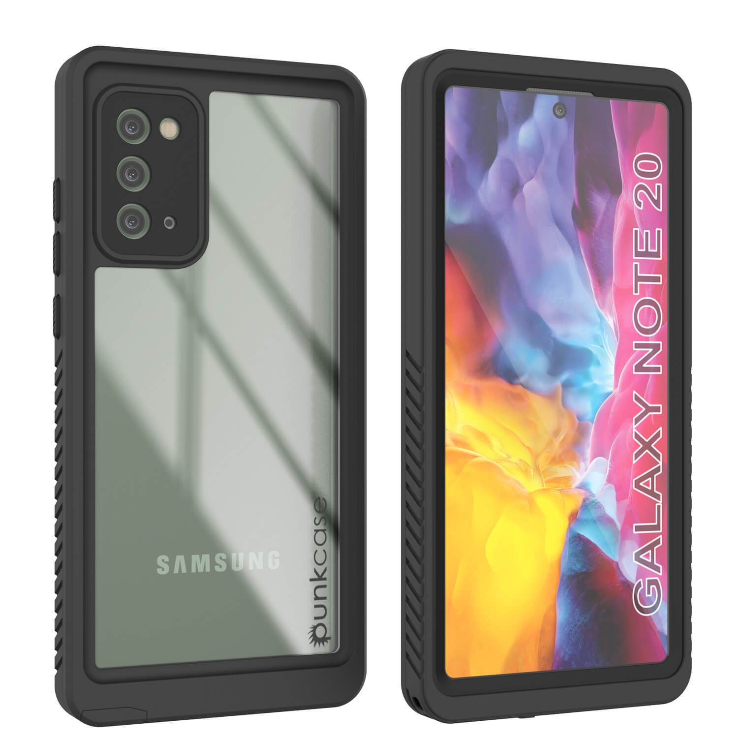 Galaxy Note 20 Case, Punkcase [Extreme Series] Armor Cover W/ Built In Screen Protector [Light Green]