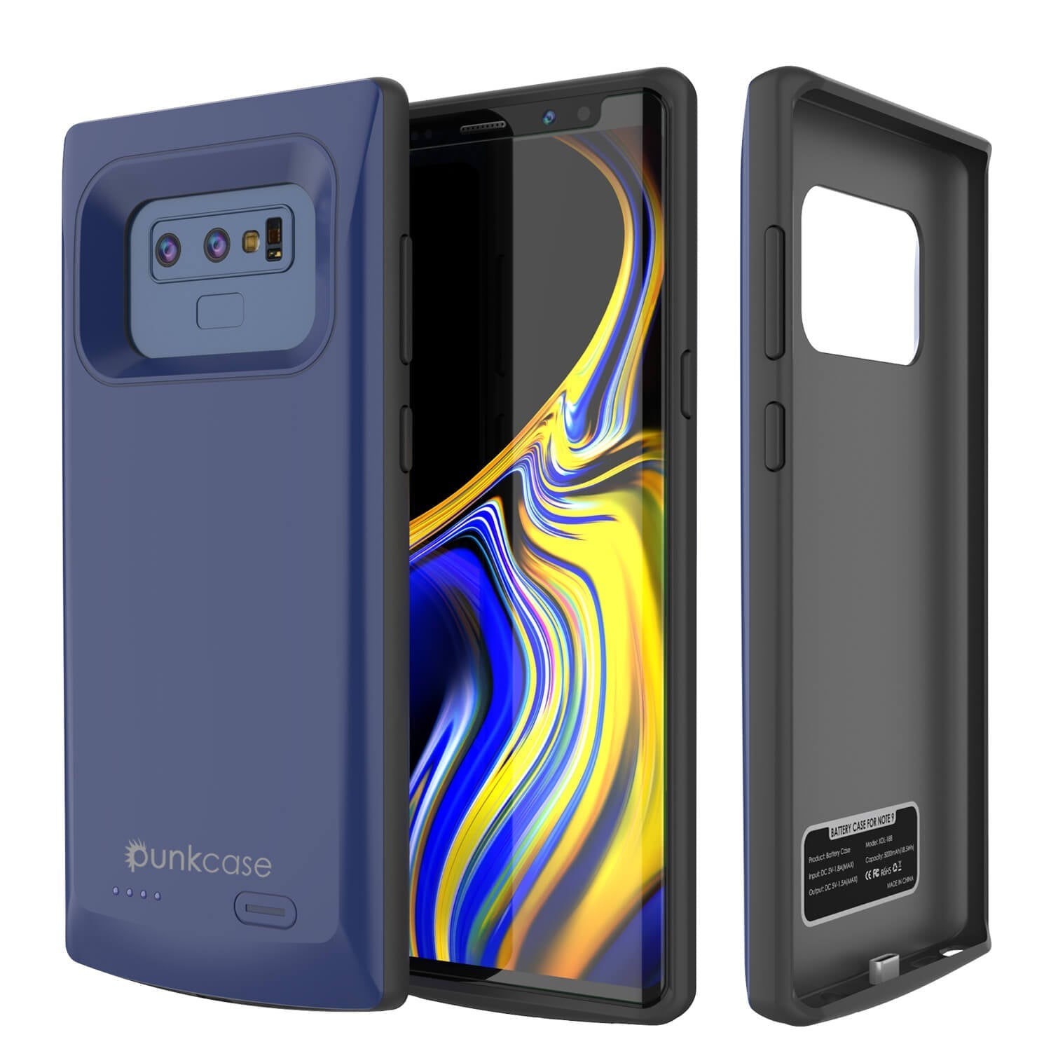Galaxy Note 9 5000mAH Battery Charger W/ USB Port Slim Case [Gold]